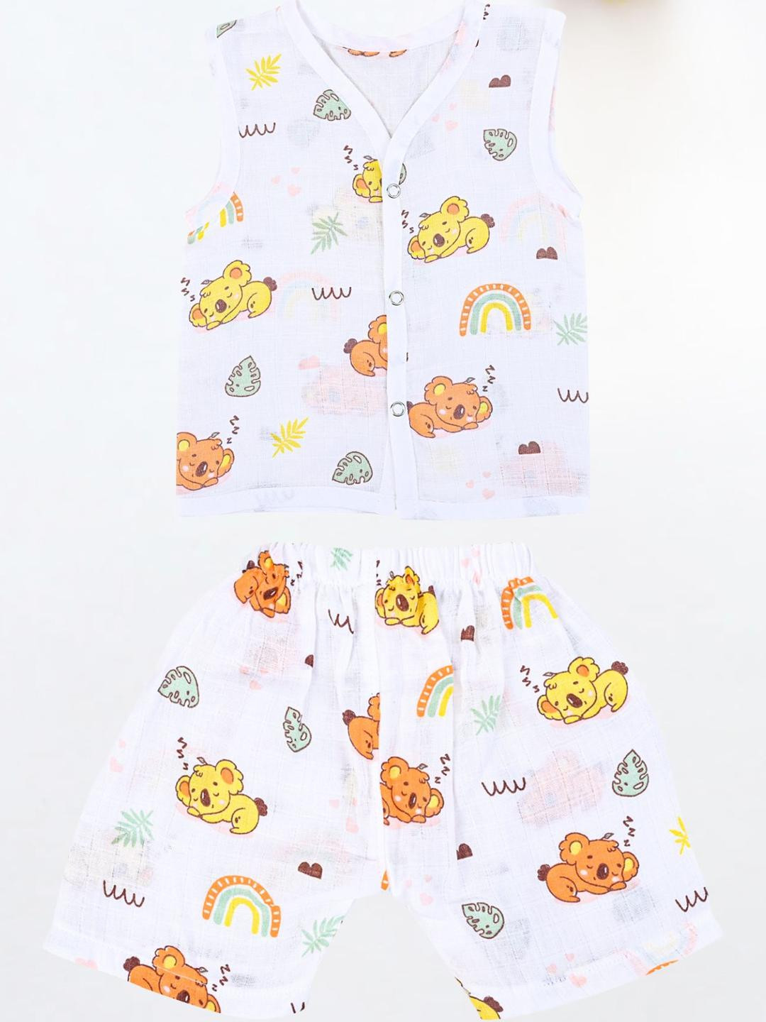 MumsLap Unisex Kids Printed Shorts