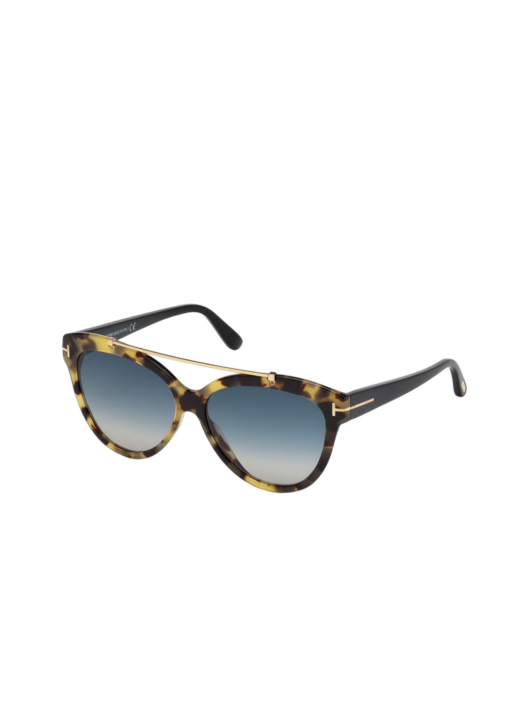 Tom Ford Women UV Protected Cateye Sunglasses FT0518 58 56W