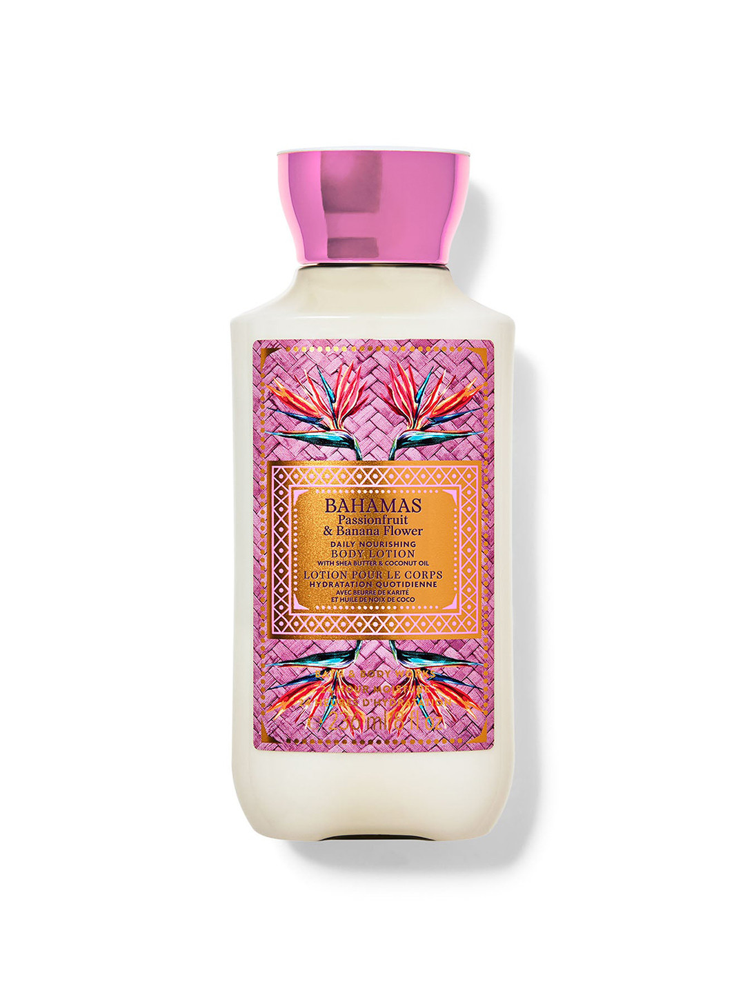Bath & Body Works Bahamas Passionfruit & Banana Flower Body Lotion with Shea Butter-236 ml