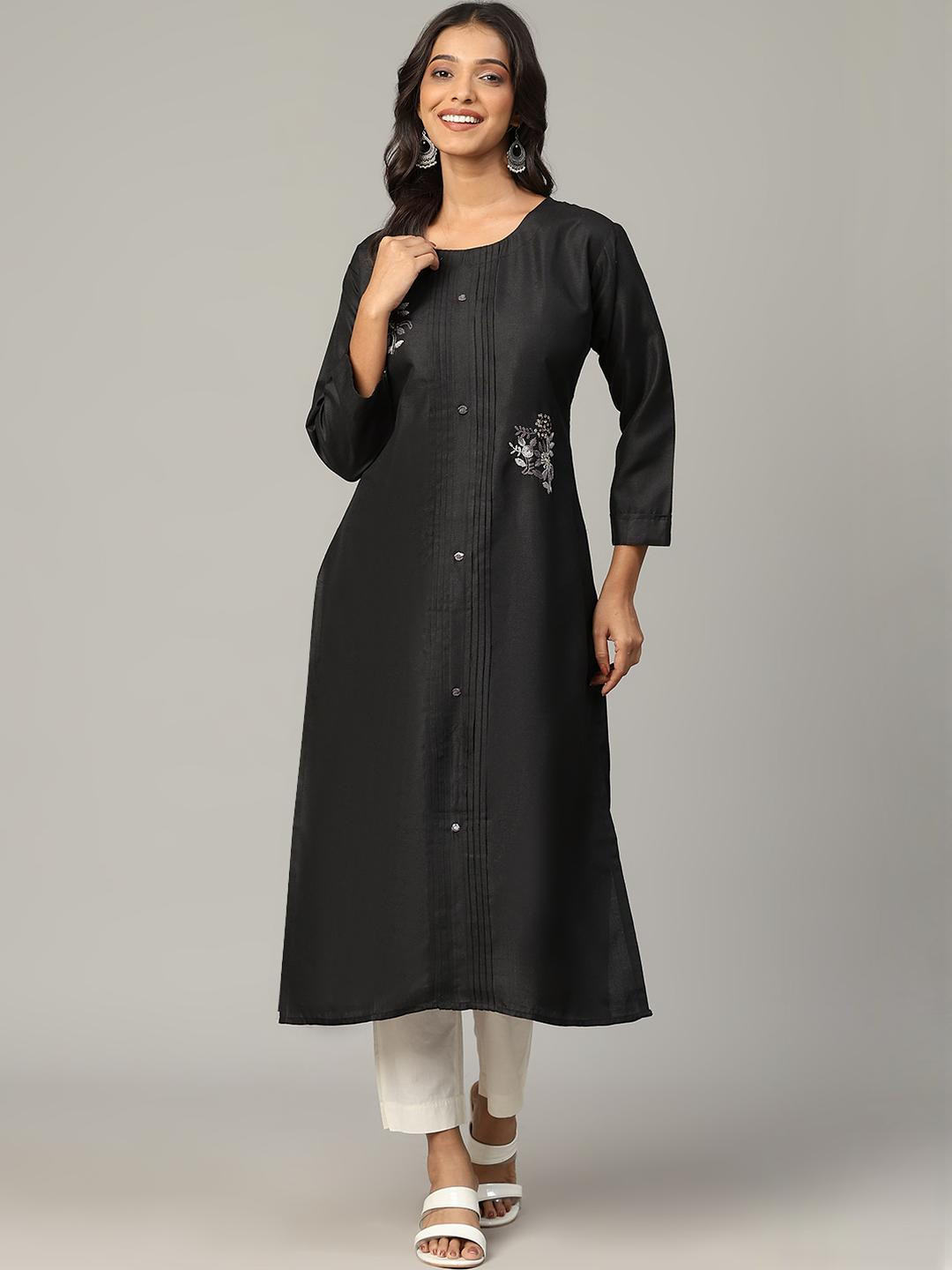 4u Fashion Women Thread Work Kurta