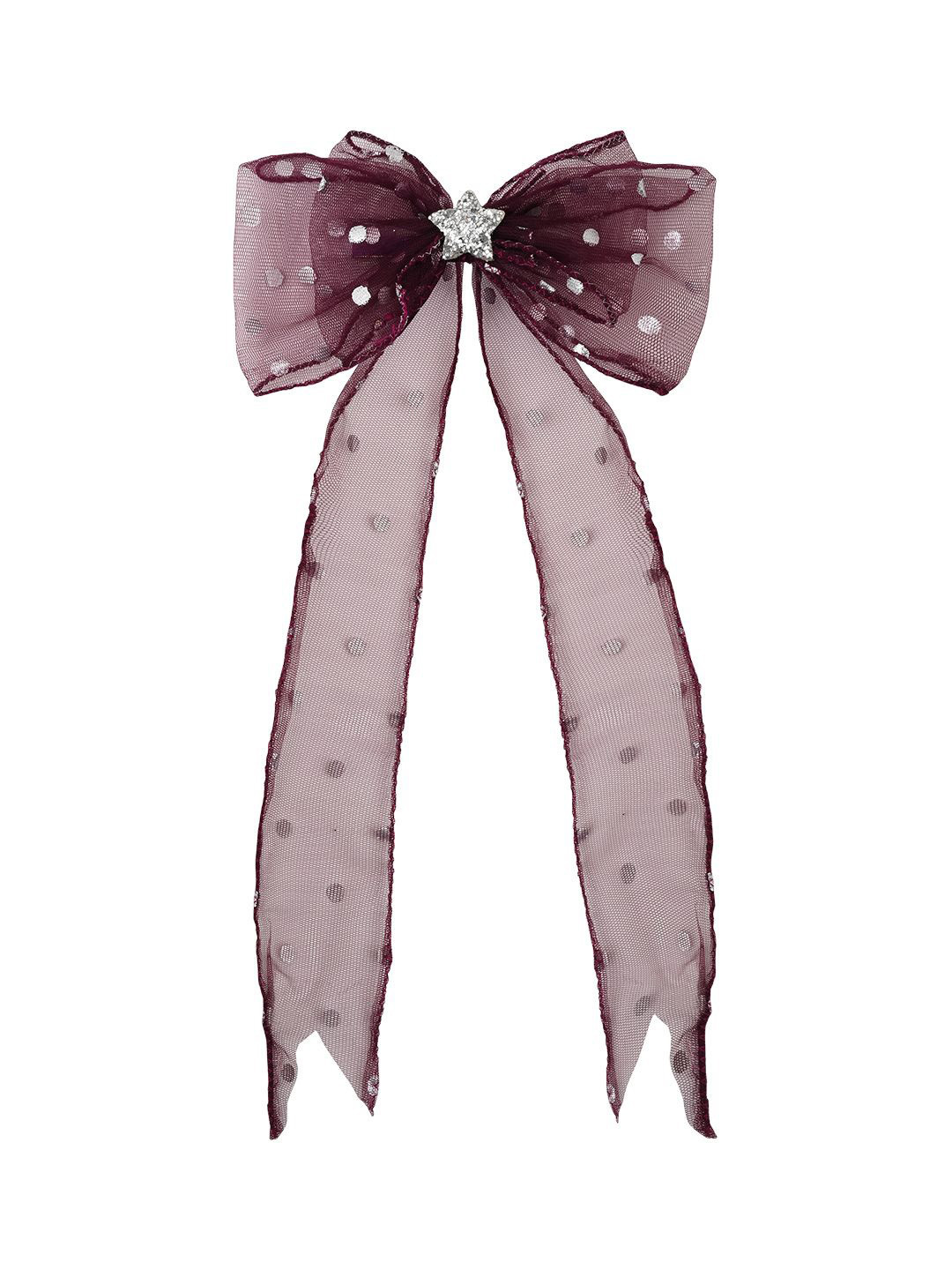 Aye Candy Girls Fabric and Metal Alligator Hair Clip