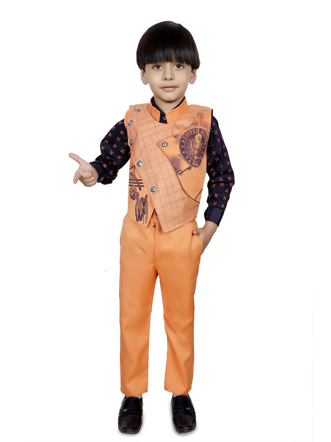 VALUE CREATION Boys Printed Party-Suit