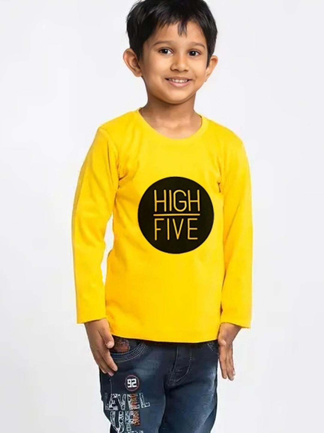 Hikuj Boys Printed T-shirt
