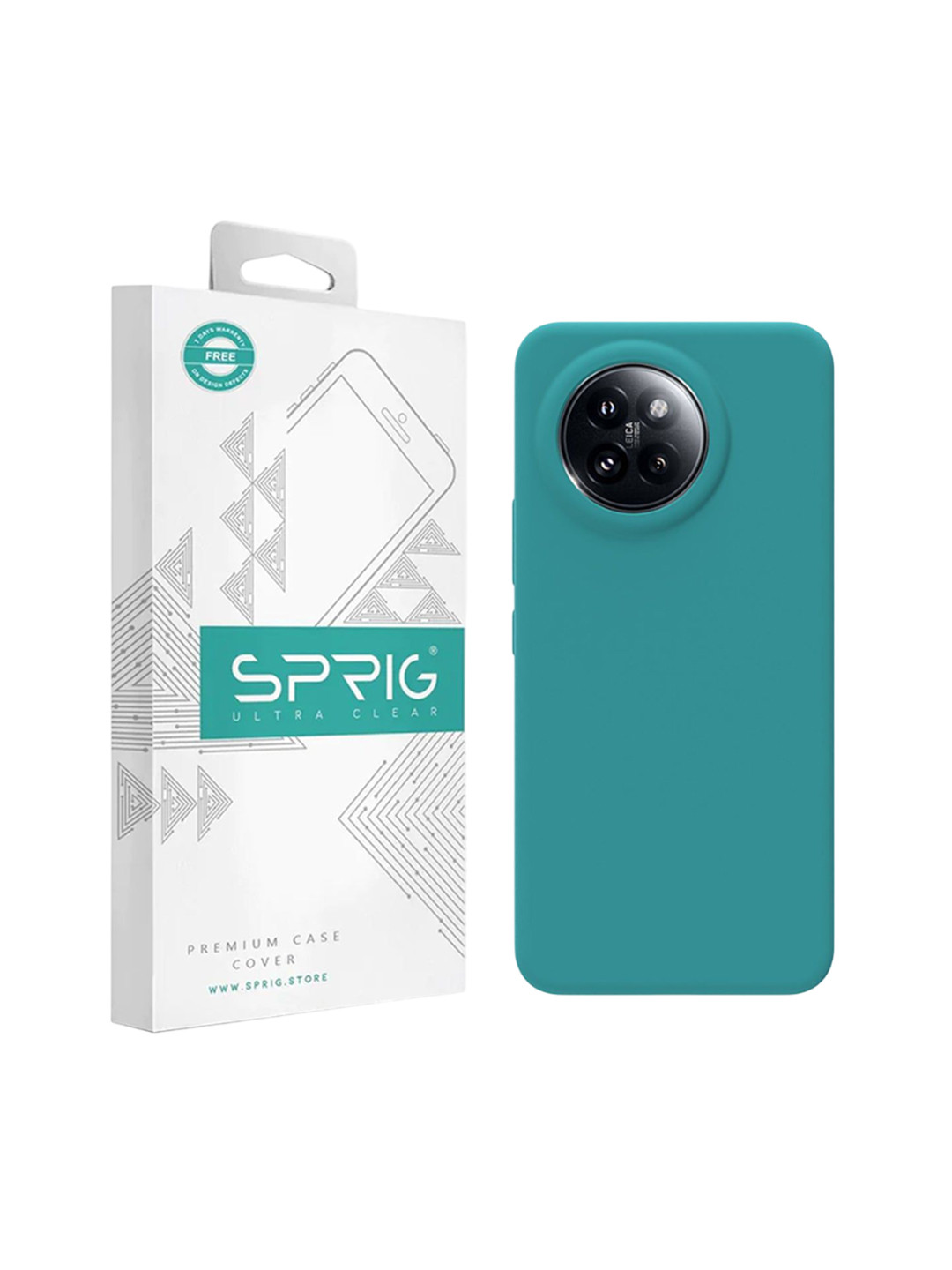 SPRIG Mi 14 Civi Liquid Silicone Back Cover