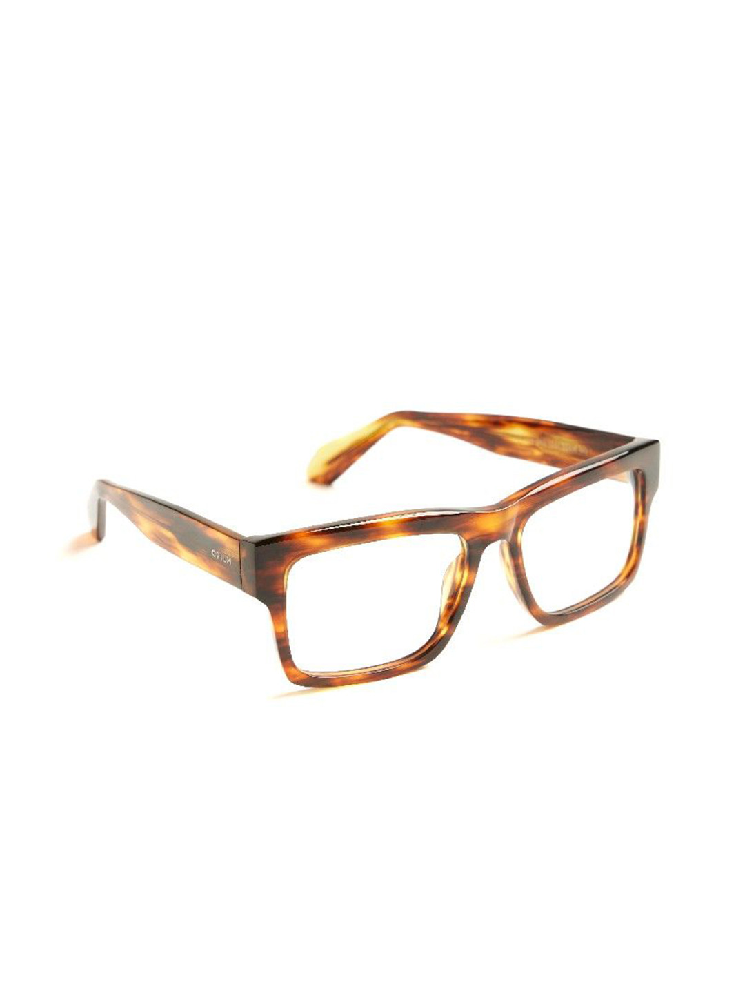 OPIUM Men Abstract Printed Full Rim Square Lightweight Stylish Eyeglasses Frames