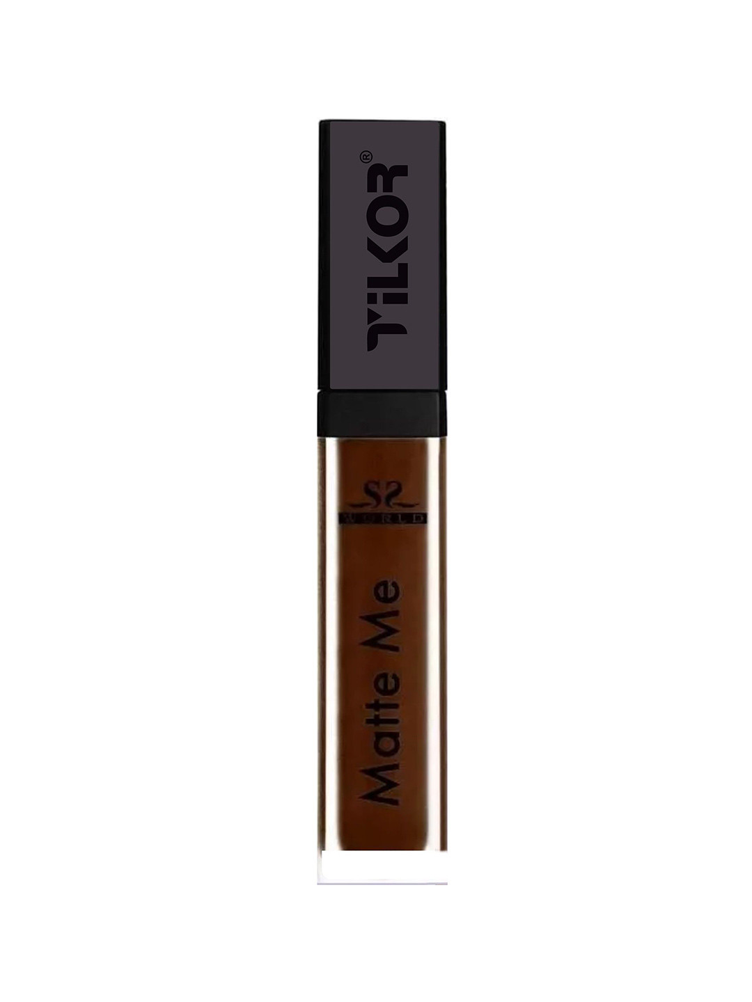 TILKOR Matte Me Rich Pigmented Smudgeproof Liquid Lipstick - 6 ml - Dark Brown
