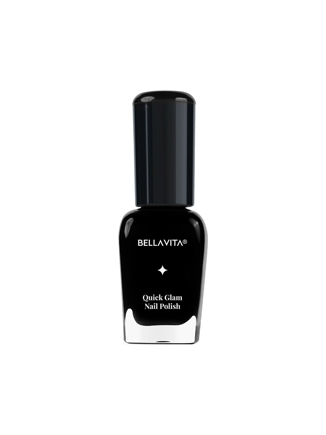 Bella Vita Organic Quick Glam Long Lasting Nail Polish- 10 ml- Clear Night