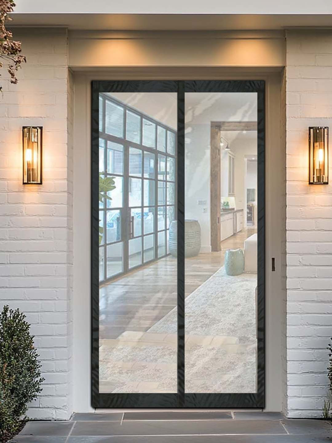 Stylista Transparent Insulated Magnetic Door Curtain - 40 x 118 inch - PVC thickness 0.3mm