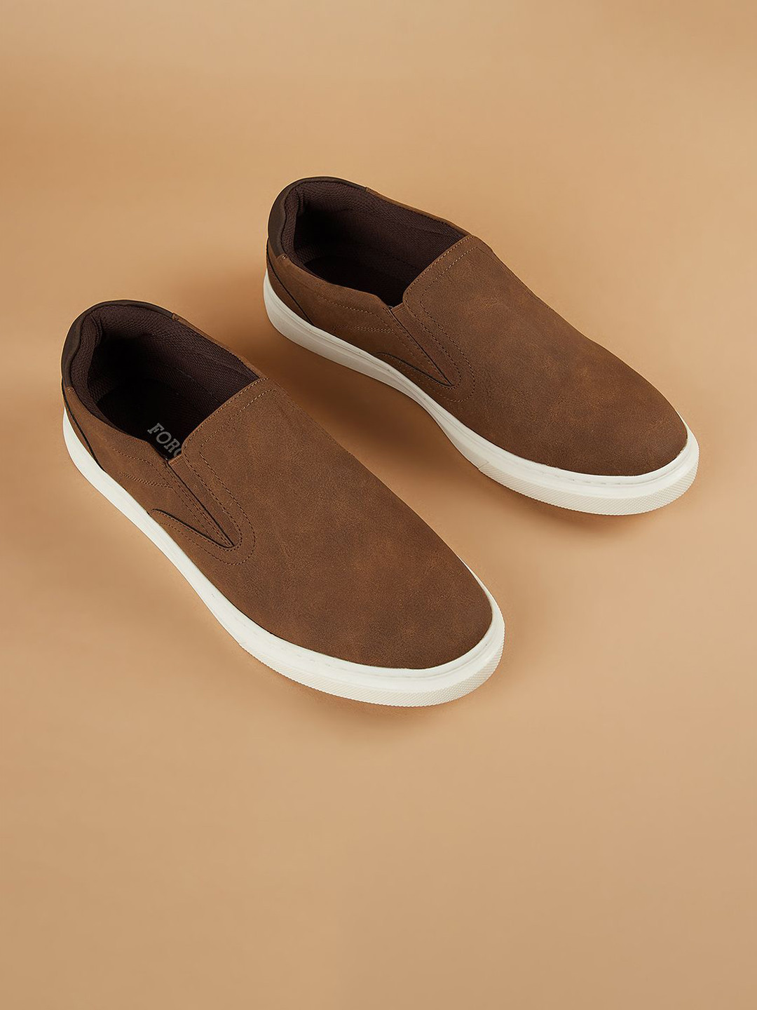 Forca Men Solid Slip On Sneakers