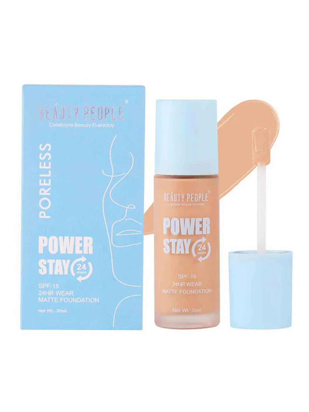 Beauty People Power Stay SPF15 24Hr Wear Matte Foundation 30 ml - Beige 03