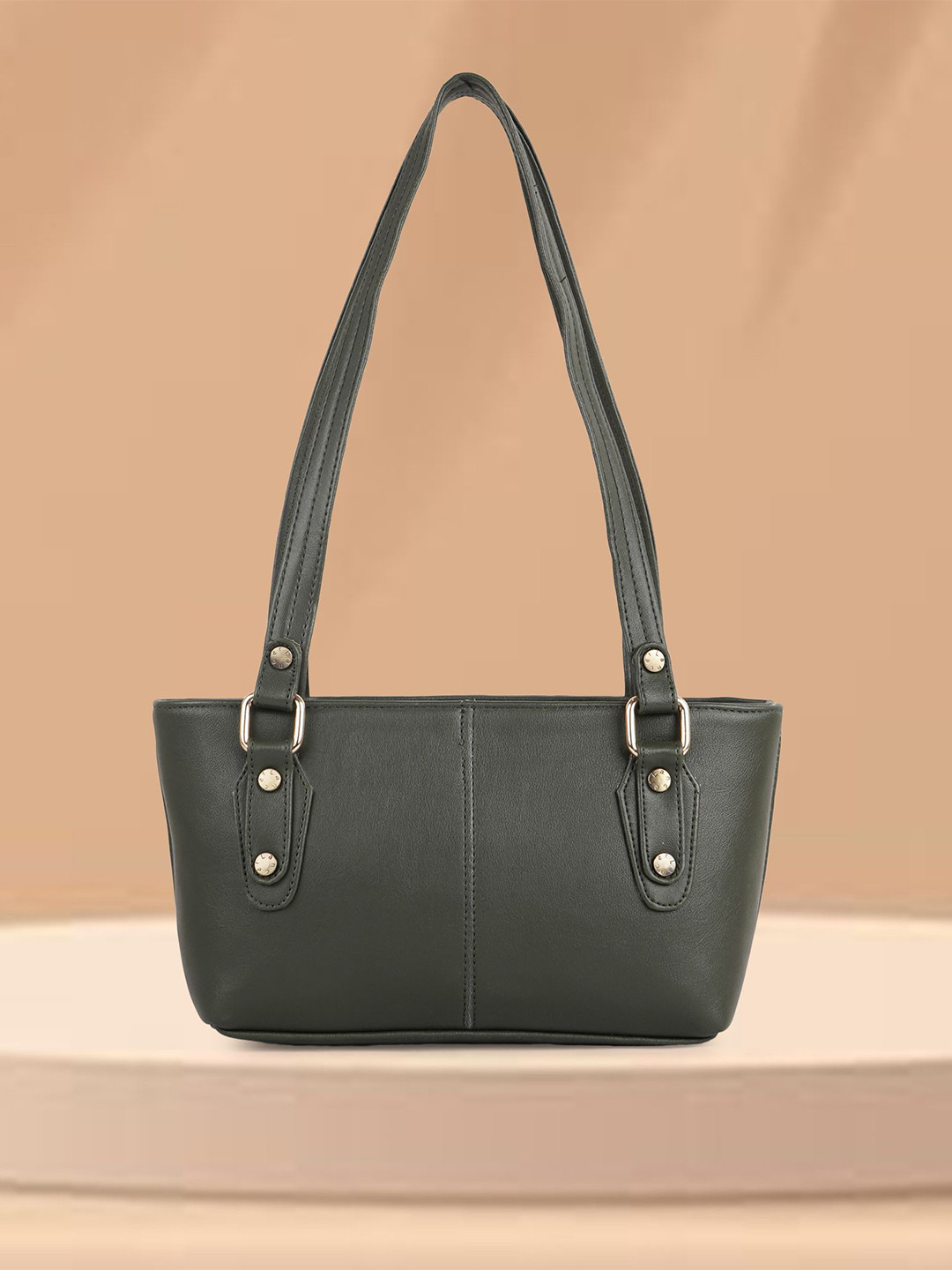 Lancer Textured Embellished Shoulder Bag