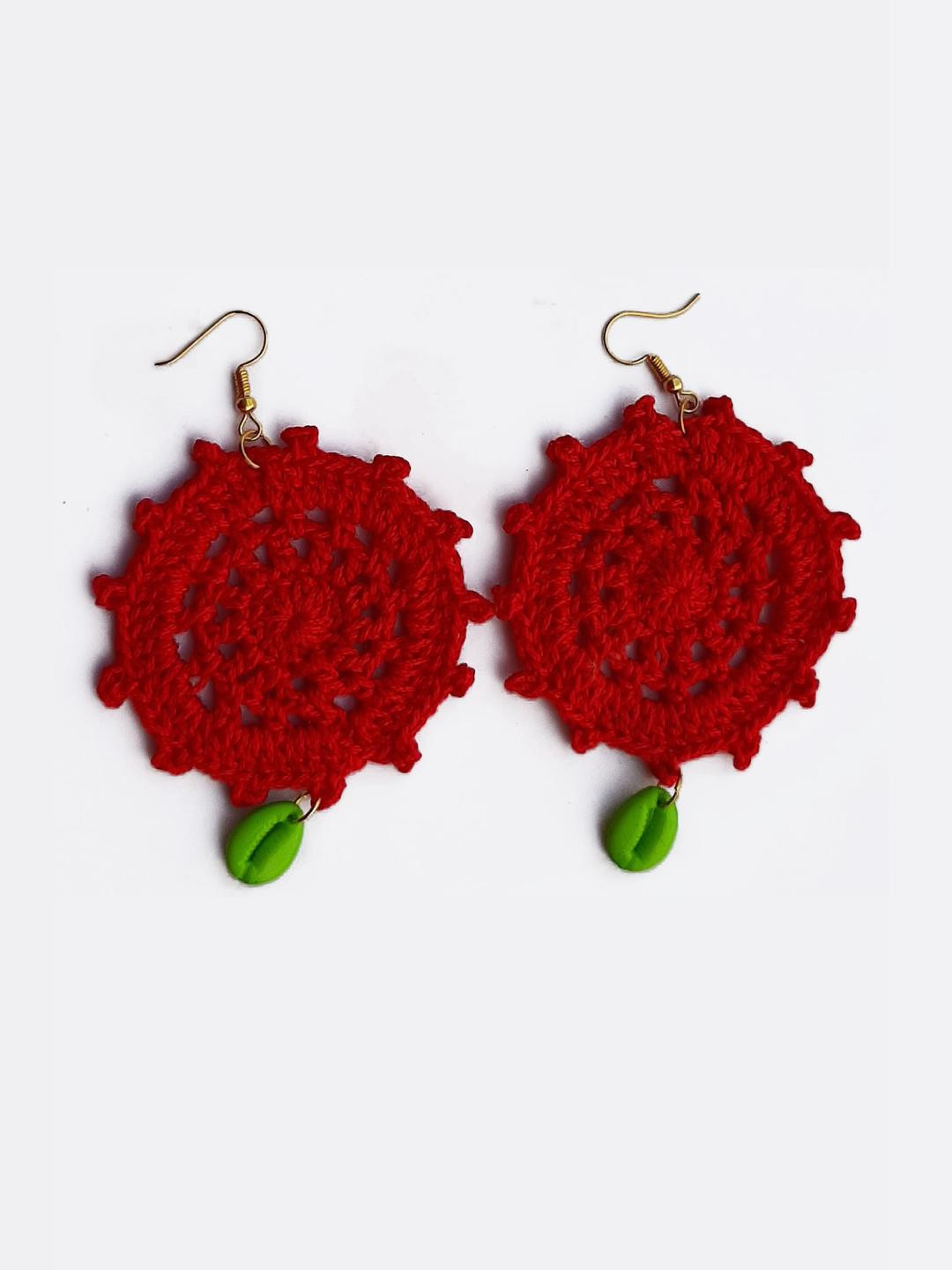 My Little Princess Circular Drop Earrings
