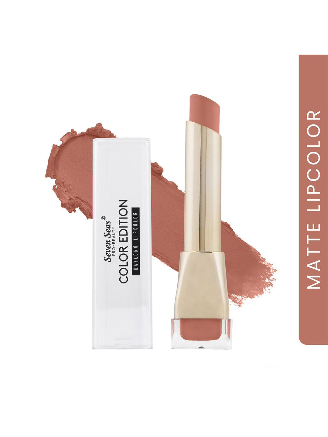 Seven Seas Color Edition Day Long Waterproof Matte Lip Color 3.5 g - Castro 309