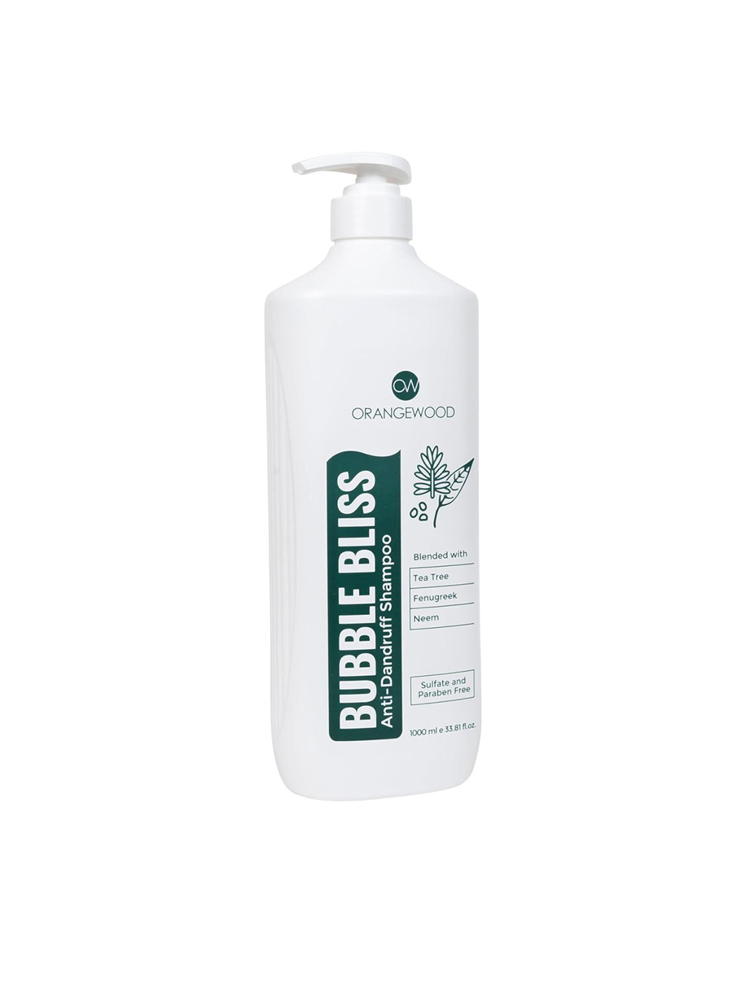 ORANGEWOOD Bubble Bliss Anti-Dandruff Shampoo - 1L