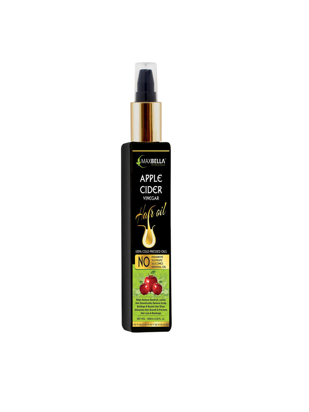 MaxBella Apple Cider Vinegar Hair Oil For Hair Growth - 200 ml