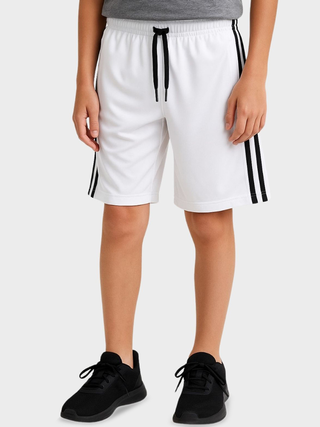 WILD ELEPHANT Men Side Striped Regular Fit Training or Gym Sports Shorts