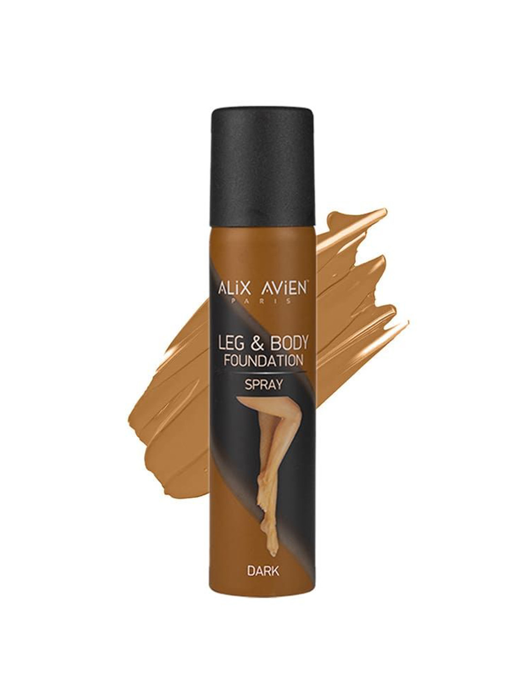 ALIX AVIEN PARIS Leg & Body Foundation Spray 75 ml - Dark
