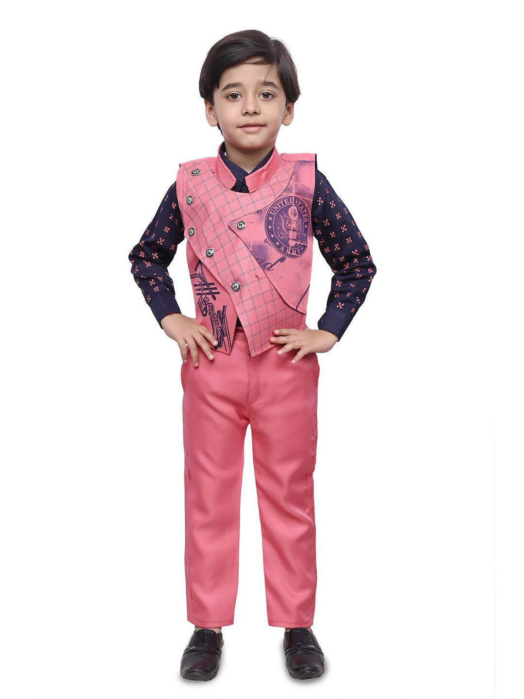 VALUE CREATION Boys Printed Party-Suit