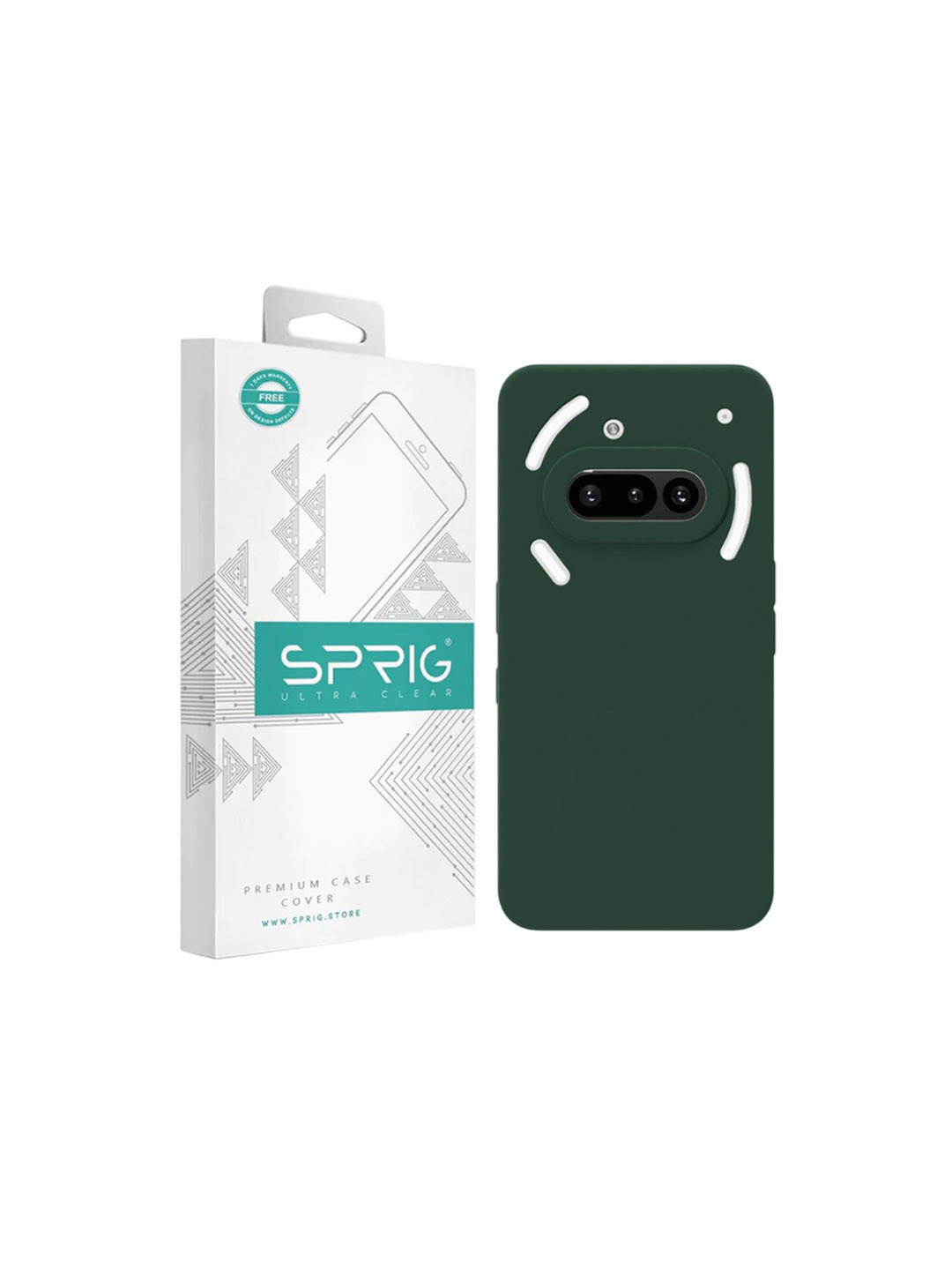 SPRIG Nothing Phone 3A Liquid Silicone Back Cover