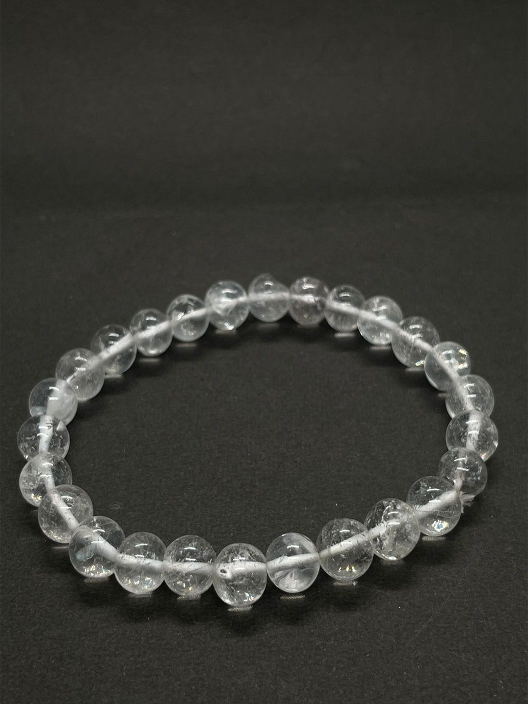 Divine souvenirs Unisex Crystals Beaded Elasticated Bracelet