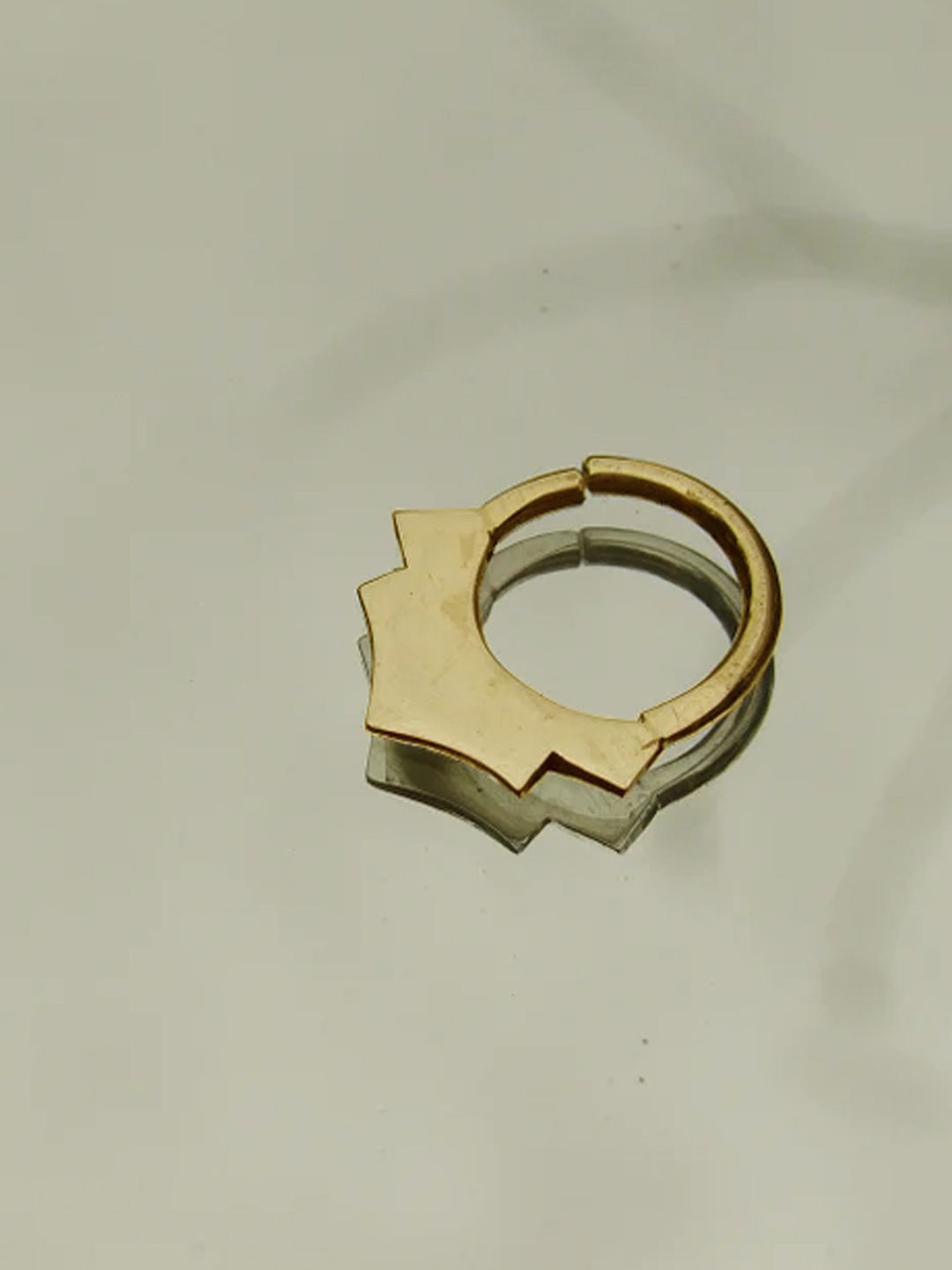 Goldnera Auspicious Ring Septum Nosepin