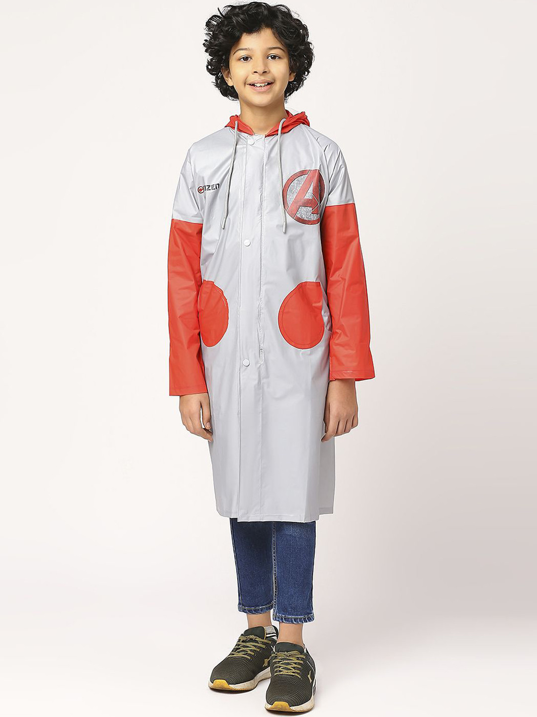 Citizen Kids Avengers Printed Rain Jacket