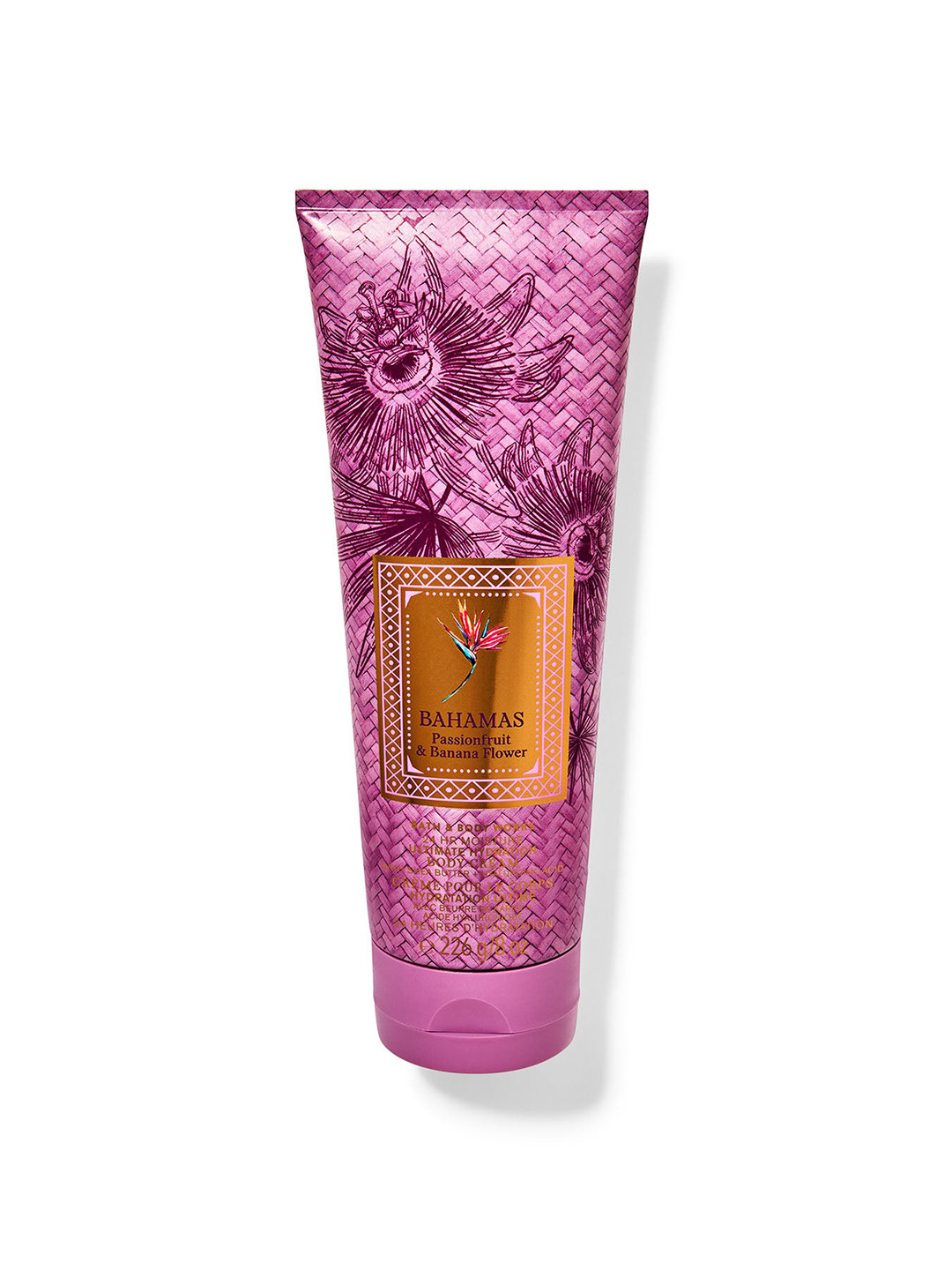 Bath & Body Works Bahamas Passionfruit & Banana Flower Ultimate Hydration Body Cream 226g