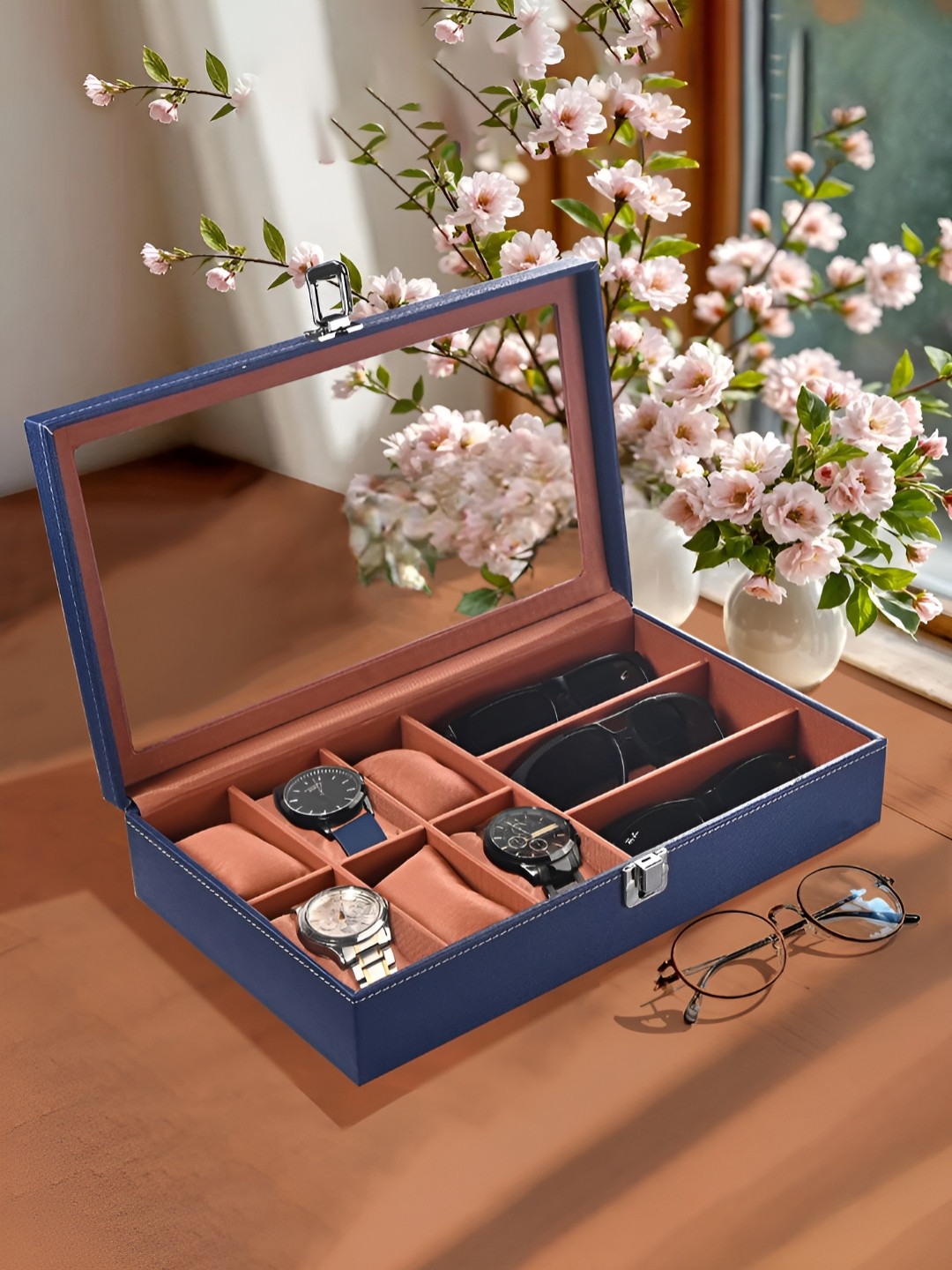 RUBOXA Navy Blue Multi-Utility Organisers