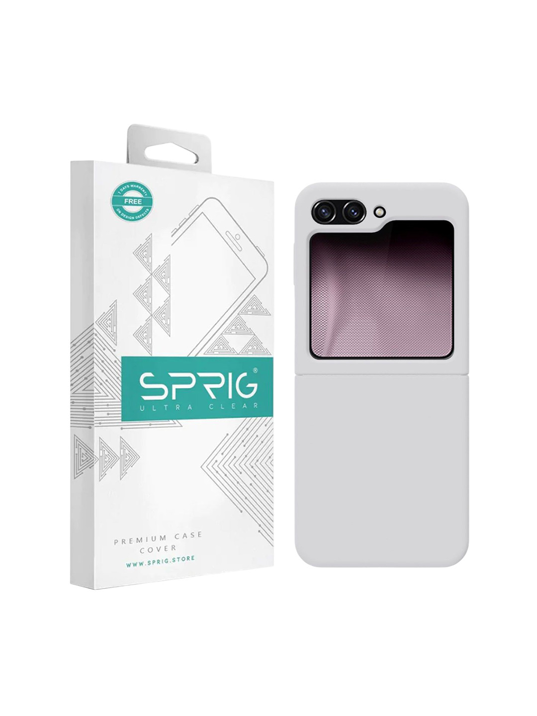 SPRIG Samsung Galaxy Z Flip5 Liquid Silicone Back Cover