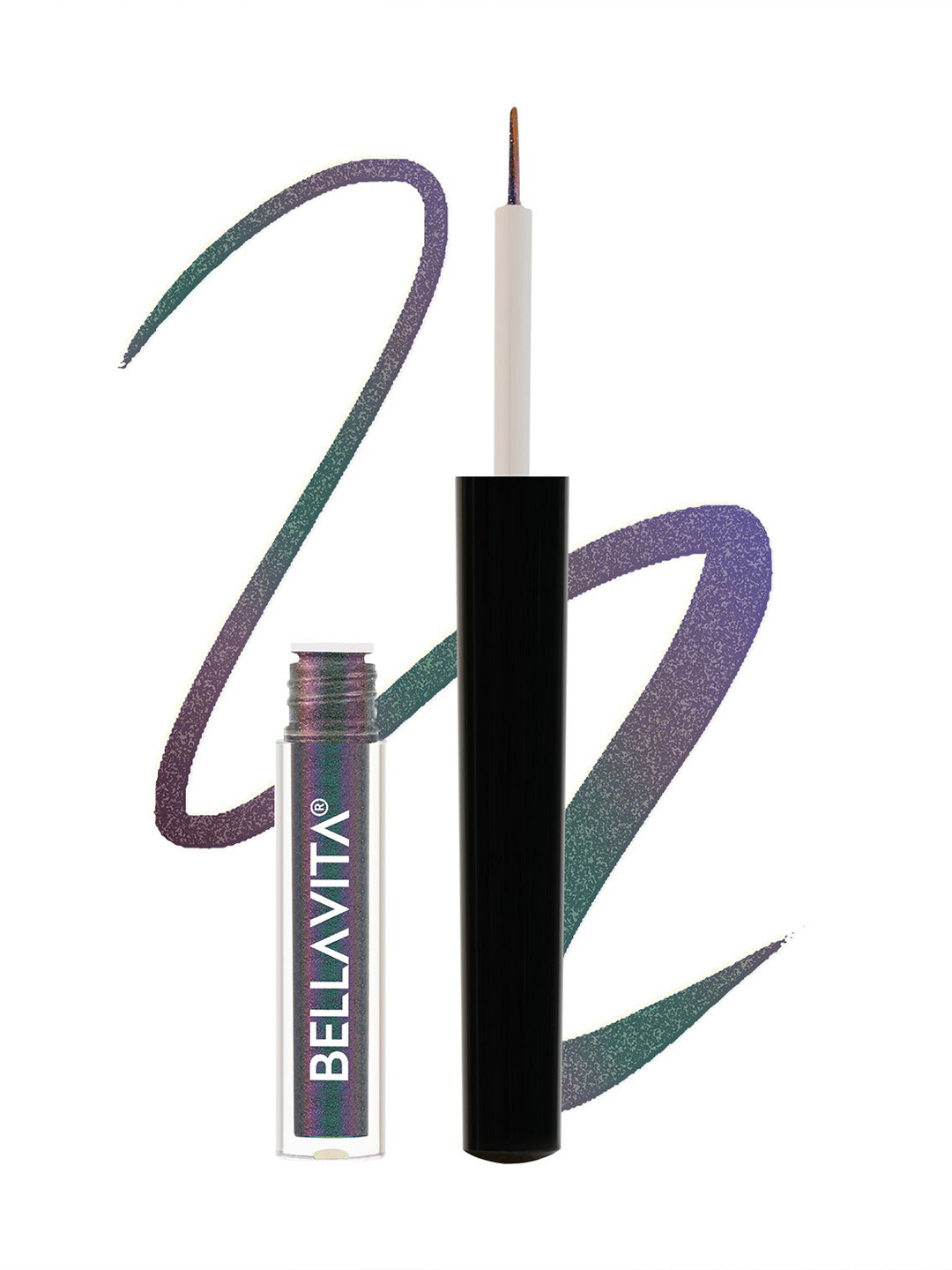 Bella Vita Organic Fantasy Beams Holographic Eyeliner - 1ml Mermaid Scales 1