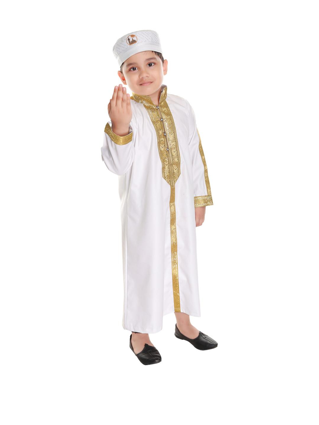 Smuktar garments Boys Muslim Thobe