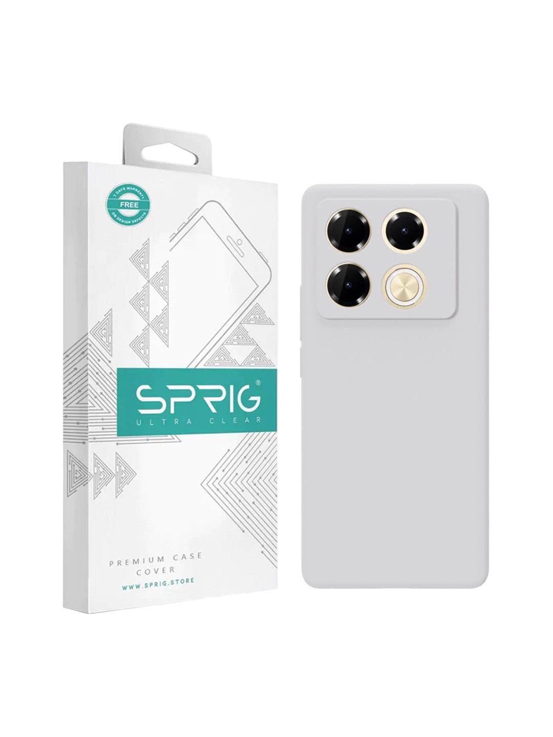 SPRIG Infinix 40 Pro Liquid Silicone Back Cover