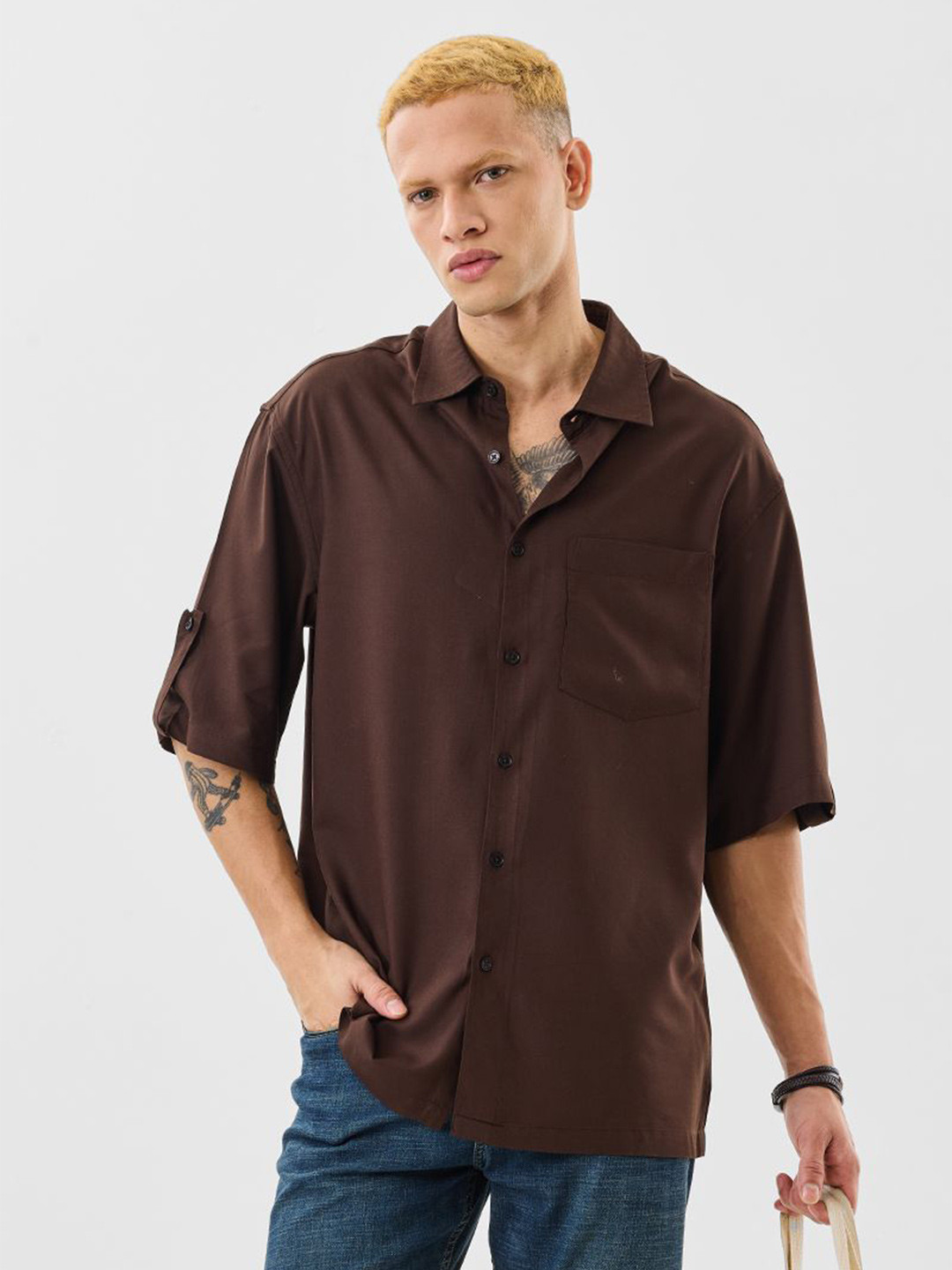 Snitch Men Casual Shirt