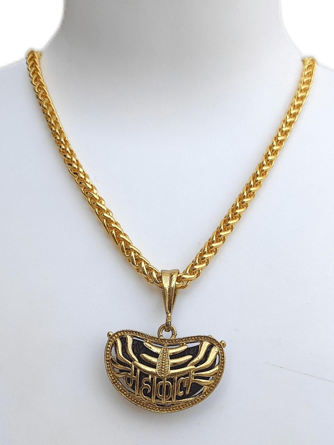 Jemeefly Gold-Plated Heart Shaped Pendants with Chains