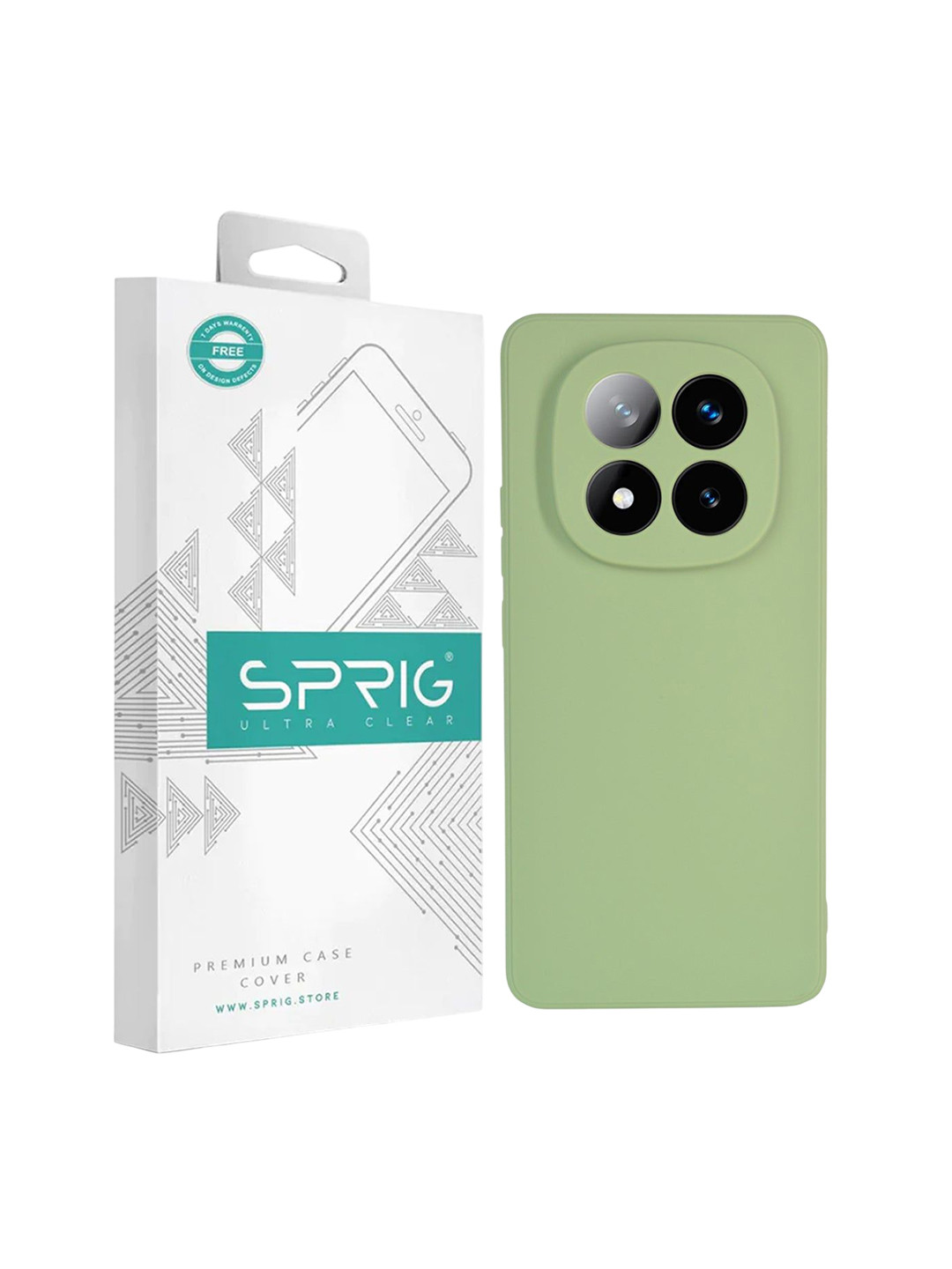 SPRIG Redmi Note 14 Pro Plus TPU Matte Back Cover