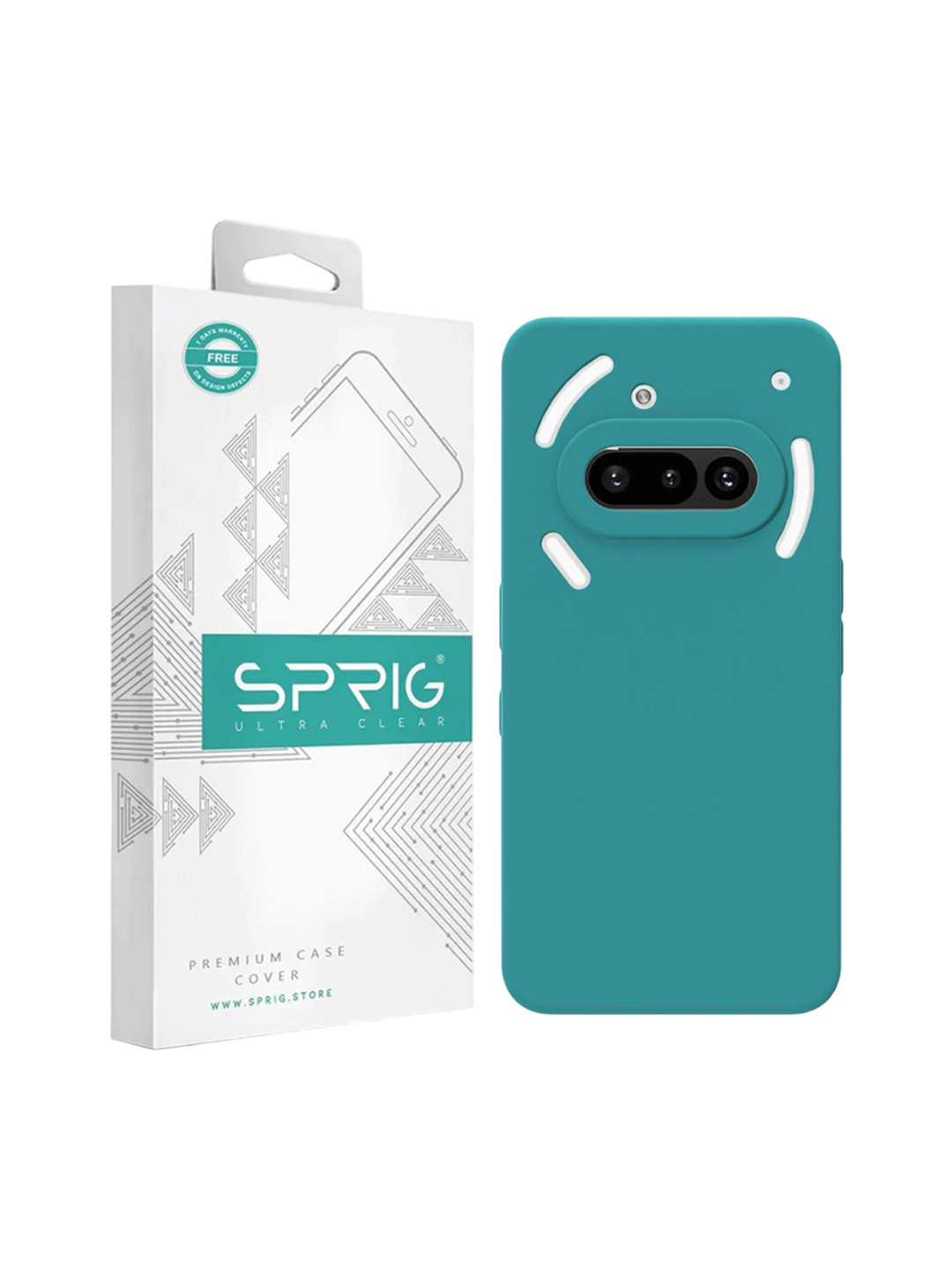 SPRIG Nothing Phone 3A Liquid Silicone Back Cover