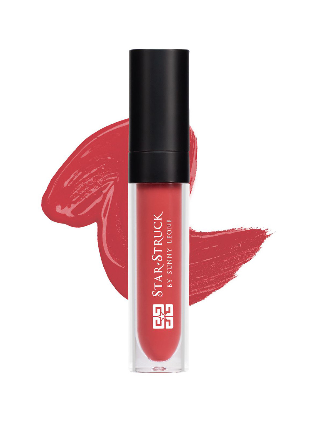 STARSTRUCK BY SUNNY LEONE Ultra-Lightweight Matte Liquid Lip Color - 4.5 ml - Coral Twist