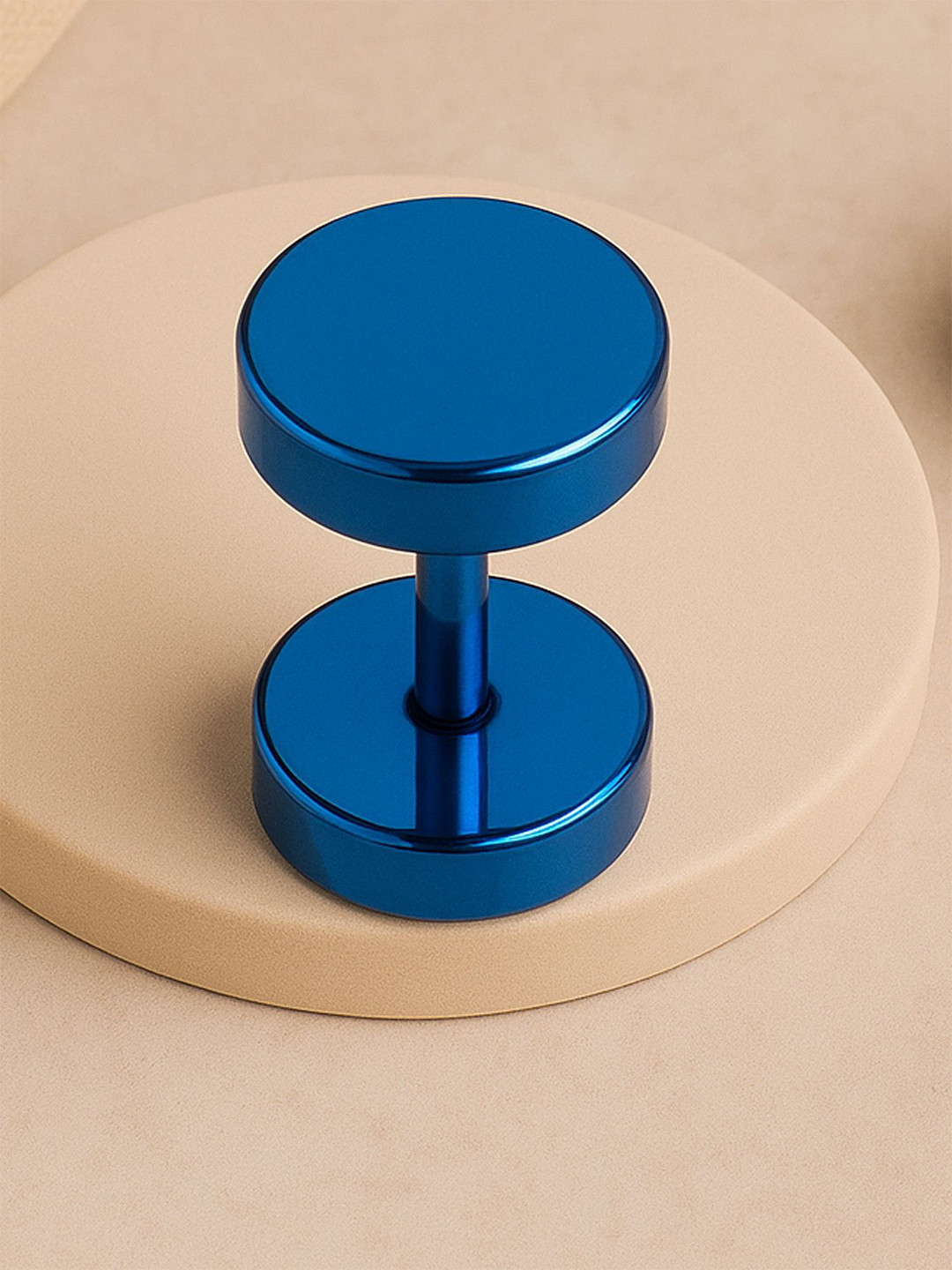Adwitiya Collection Men Dumbbell Shaped Studs