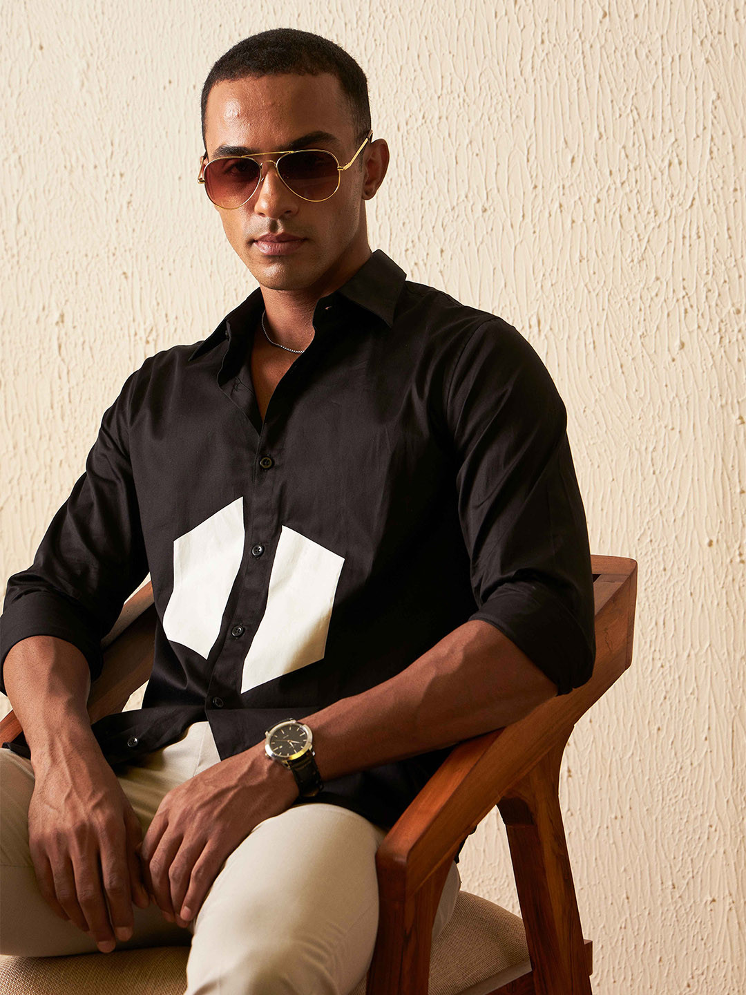 DENNISON Men Rubber Printed Casual Shirt