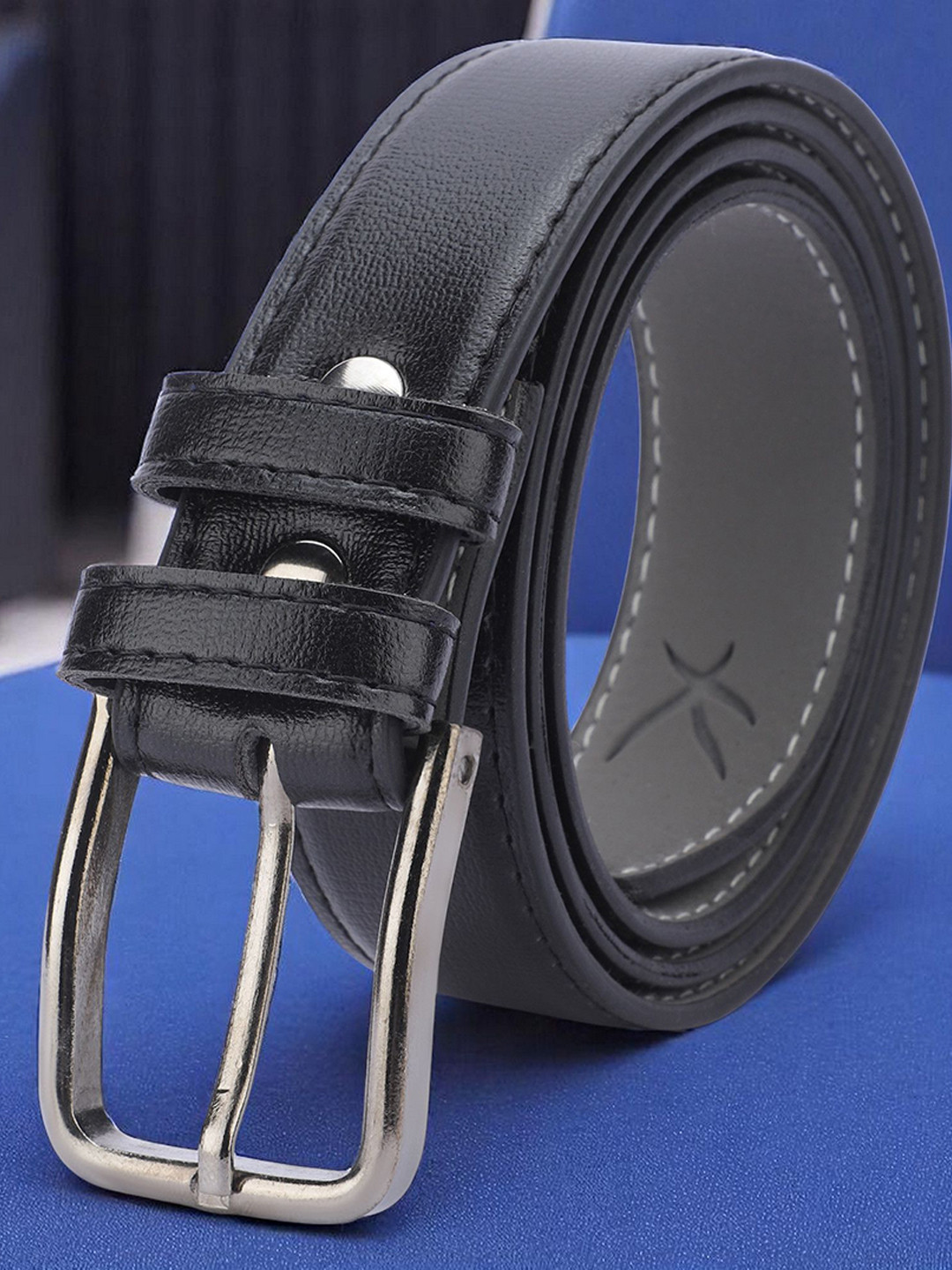 Provogue Men Textured Belt PVG_IRSDPIN50_0015_BLK