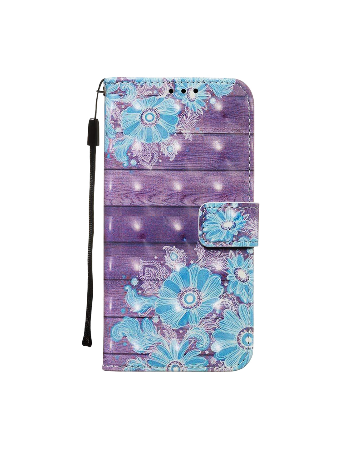PEEPERLY Floral Printed Samsung Galaxy S24 Ultra 5G Flip Case Mobile Accessories