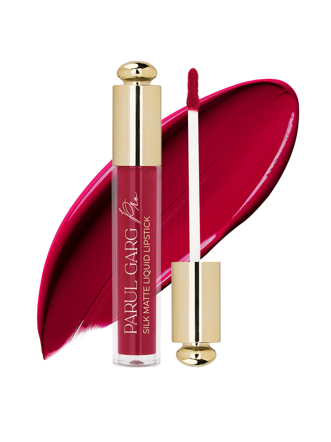 Parul Garg Smudge-Proof Matte Lipstick with Shea Butter & Vitamin E-Rosella -3ml