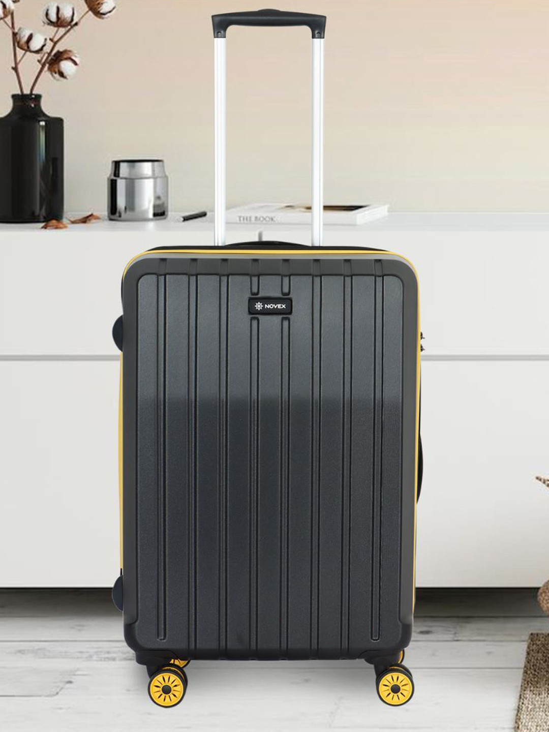 NOVEX Hard-Sided Water-Resistant Medium Trolley Bag