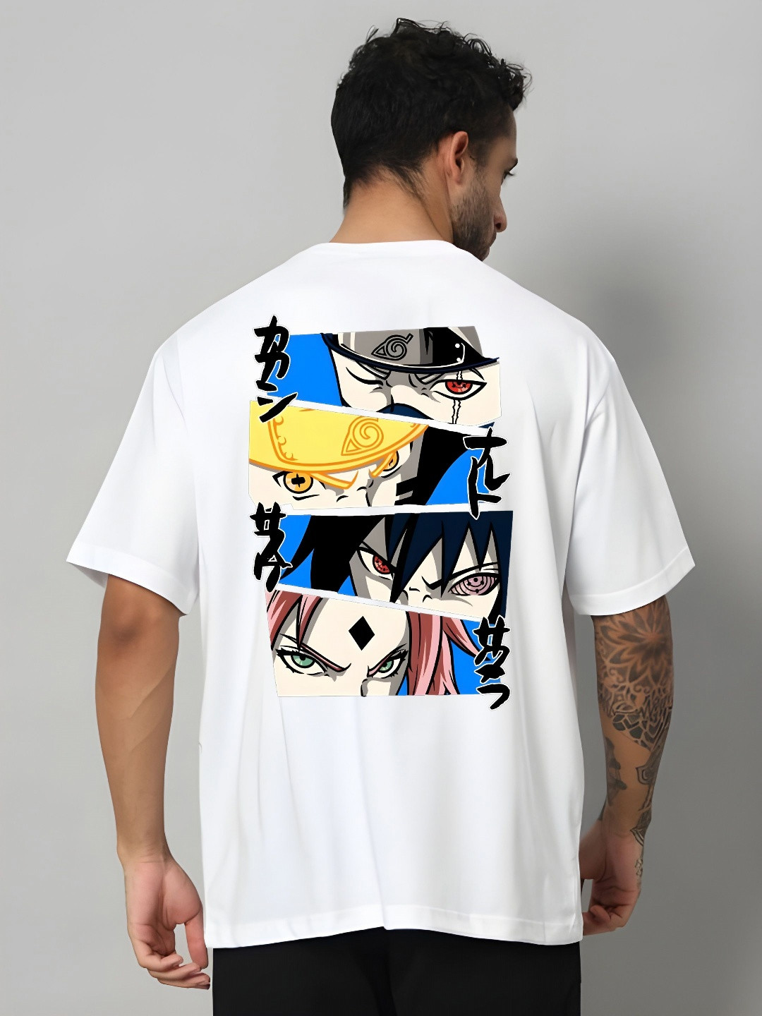 KAIDO Men Drop-Shoulder Sleeves T-shirt