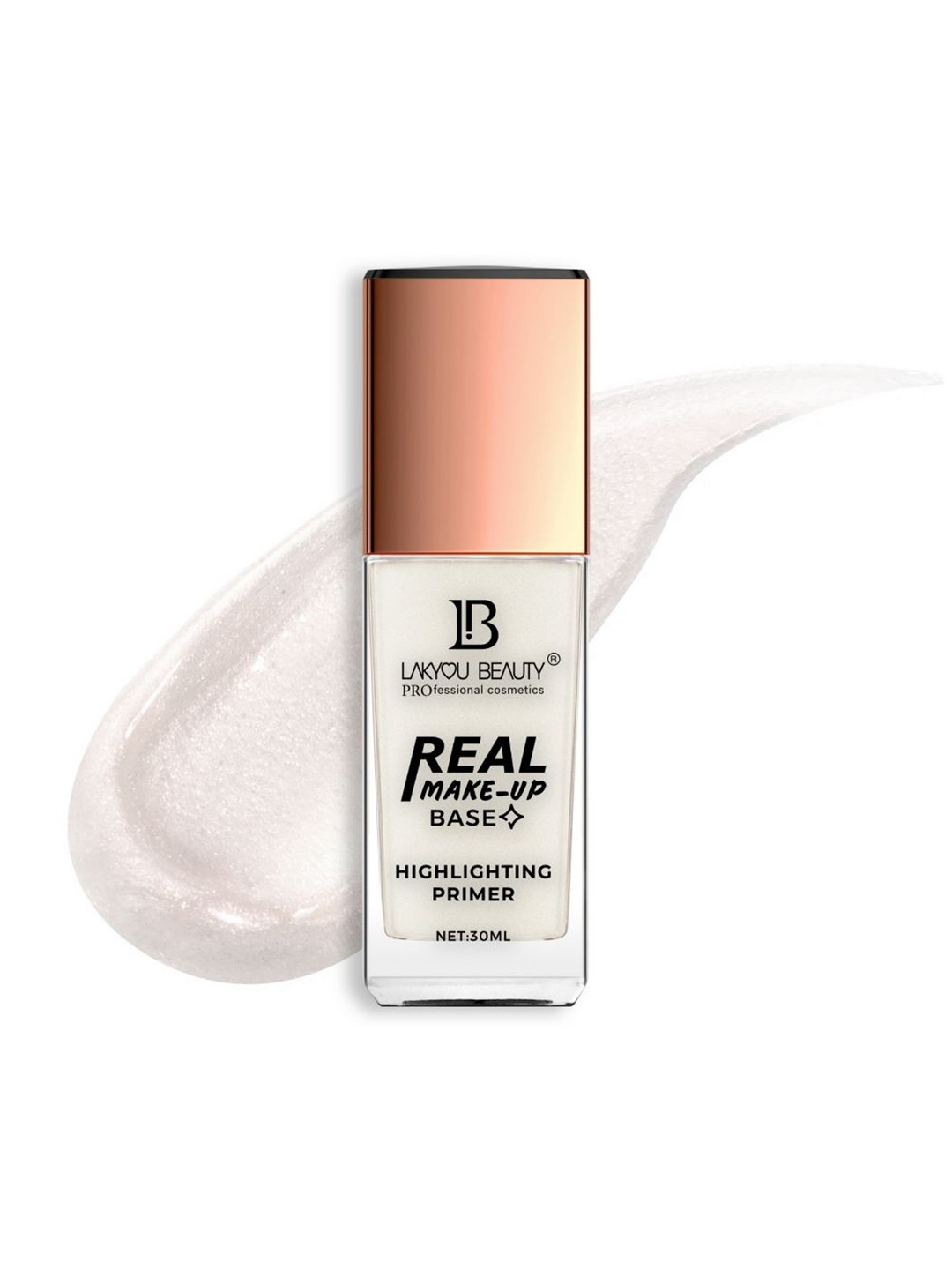 LAKYOU BEAUTY Real Makeup Base Highlighting Primer - 30 ml - Pink Tint 03