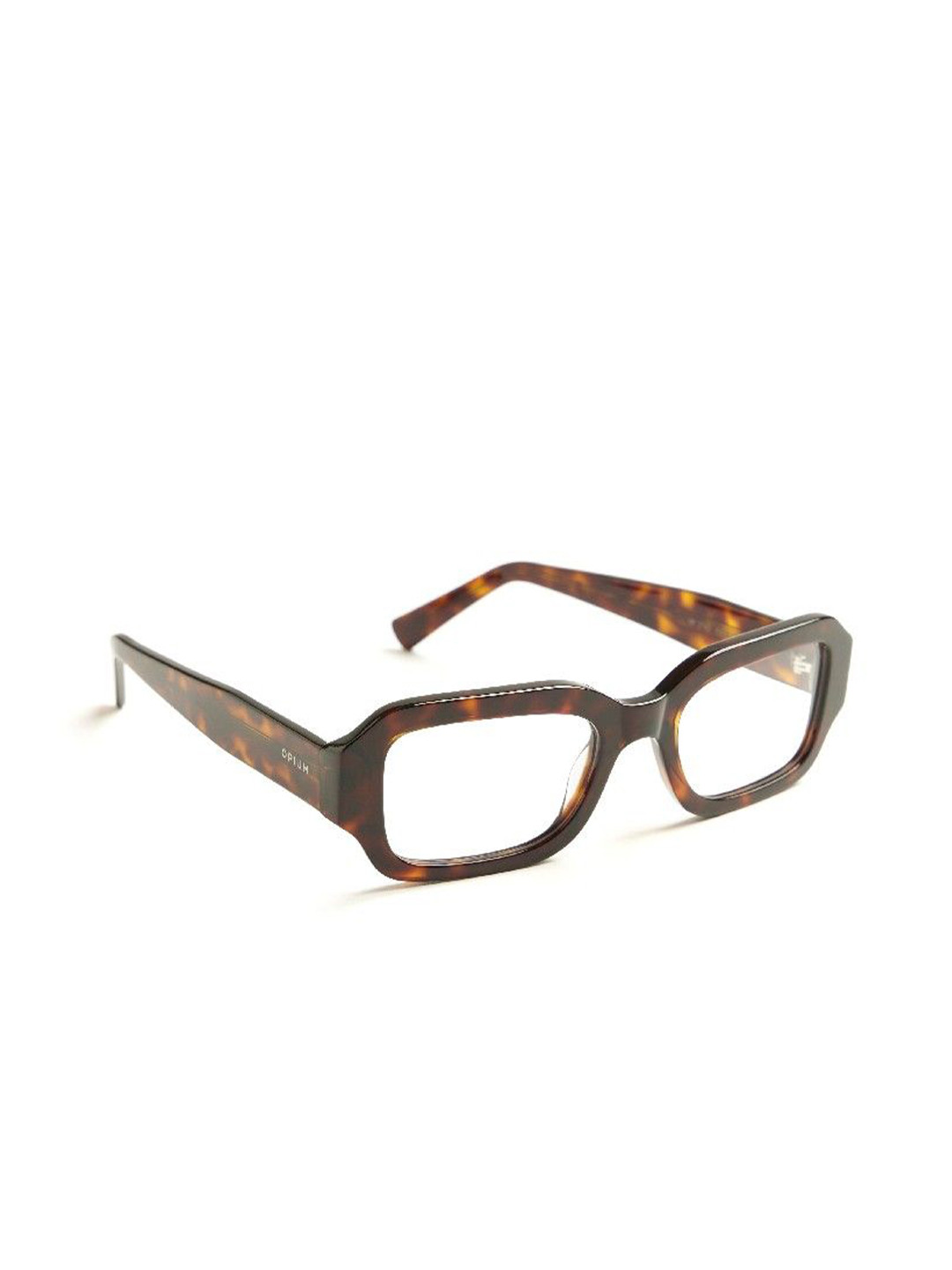 OPIUM Women Lightweight Stylish Abstract Full Rim Rectangle Optical Frames