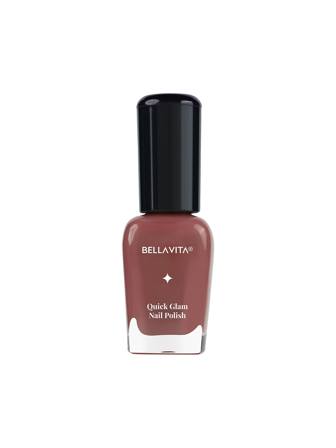 Bella Vita Organic Quick Glam Long Lasting Nail Polish- 10 ml- First Coffee