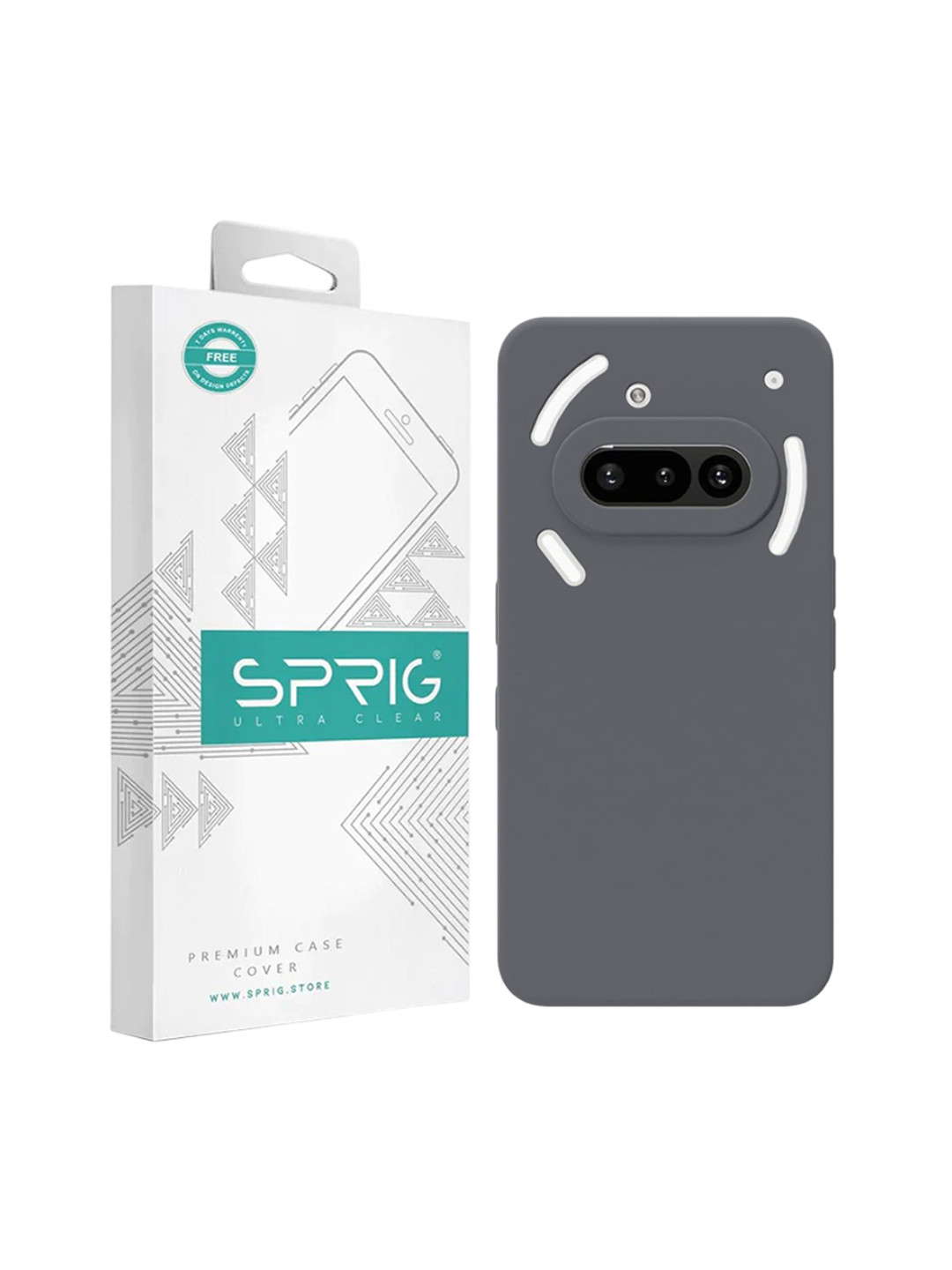SPRIG Nothing Phone 3A Liquid Silicone Back Cover