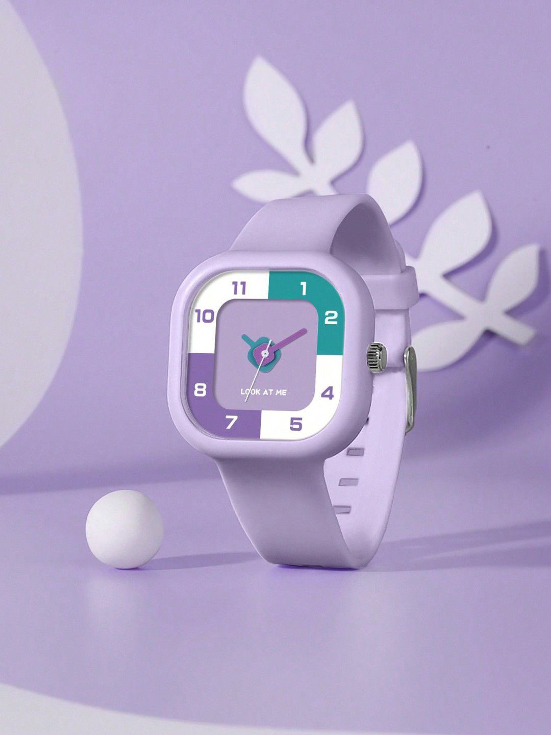 SWADESI STUFF Unisex Kids Dial & Straps Analogue Watch MIN PURPLE 2026