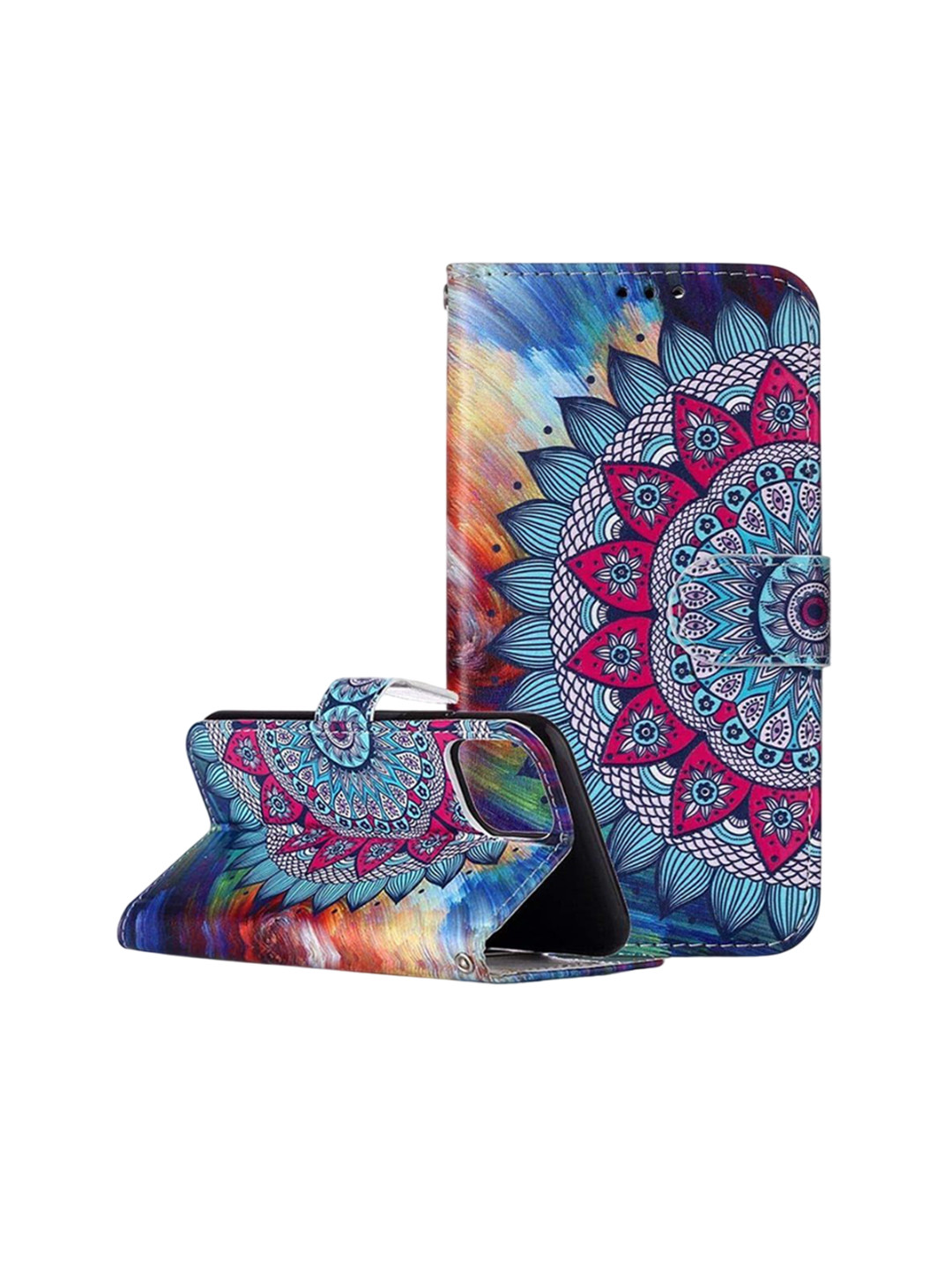 PEEPERLY Abstract Printed Flip Case Mobile Accessories
